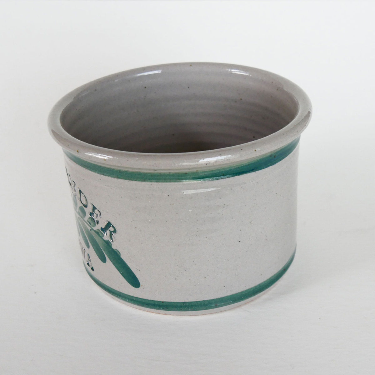 Vintage Iowa Pottery Vase, Iowa Pottery Vase, Vintage Botanical Pottery, Callendar Iowa Pottery, Callendar Iowa Memorbelia, Iowa Pottery, Country Pottery Vase, Farmhouse Pottery