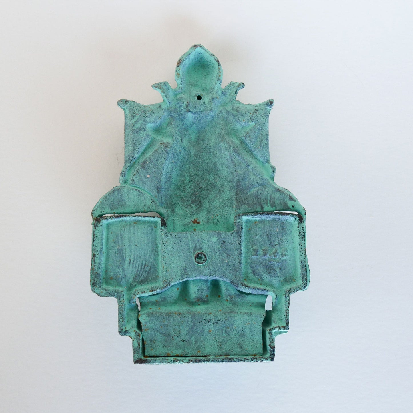 Vintage Turquoise Cast Iron Dutch Girl Matchstick Holder, Iron Dutch Wall Pocket, Vintage Dutch Decor, Vintage Folk Decor, Vintage Folk Wall Decor, Vintage Cast Iron Matchstick Holder, Vintage Folk Decor, Vintage Home Decor