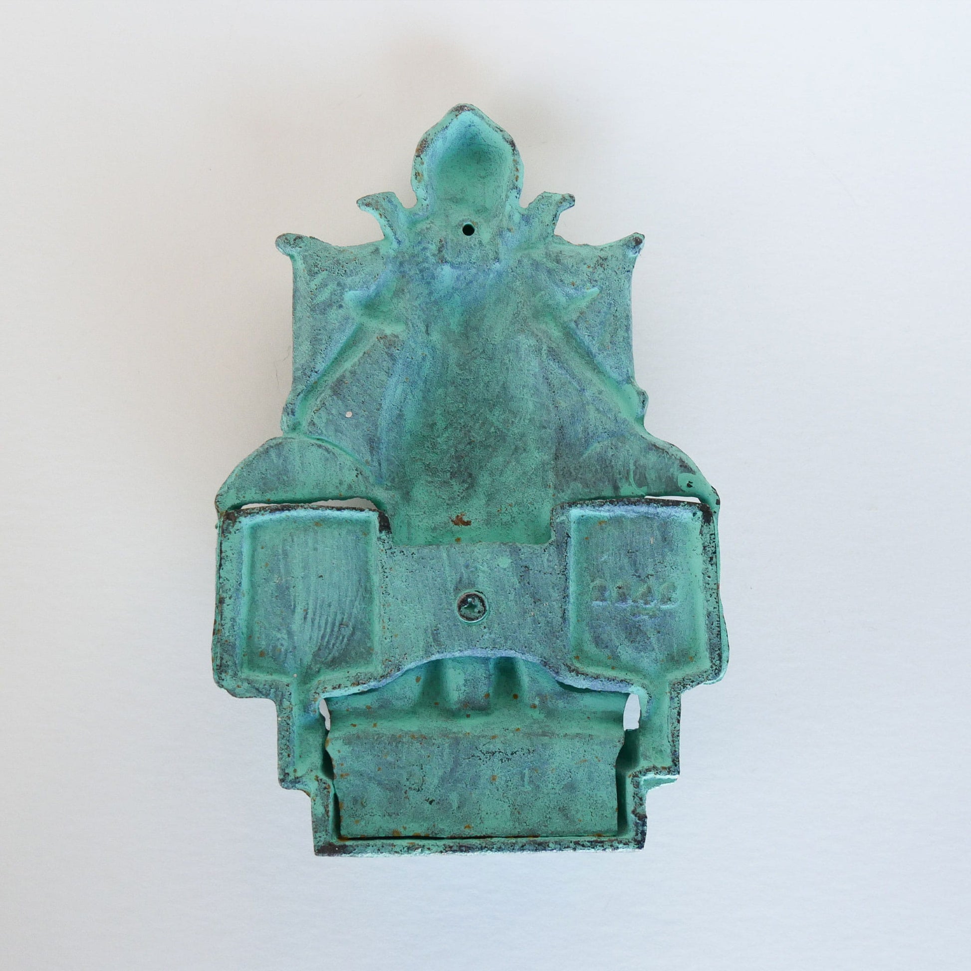 Vintage Turquoise Cast Iron Dutch Girl Matchstick Holder, Iron Dutch Wall Pocket, Vintage Dutch Decor, Vintage Folk Decor, Vintage Folk Wall Decor, Vintage Cast Iron Matchstick Holder, Vintage Folk Decor, Vintage Home Decor