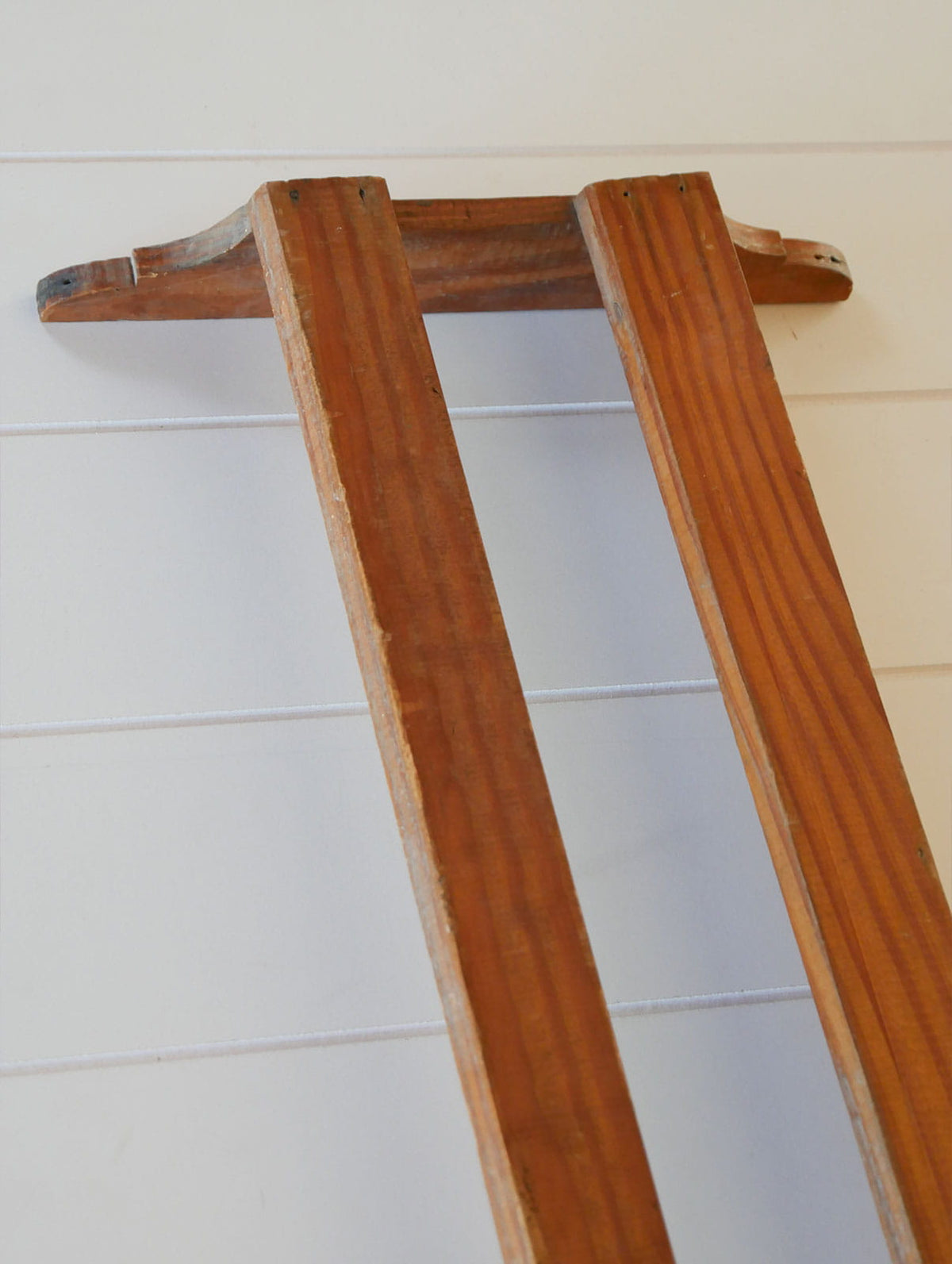 Vintage Wooden Church Pew Hymnal Holder, Primitive Wall Decor, Vintage Wood Dish Holder, Vintage Wood Wall Shelf, Primitive Wall Shelf
