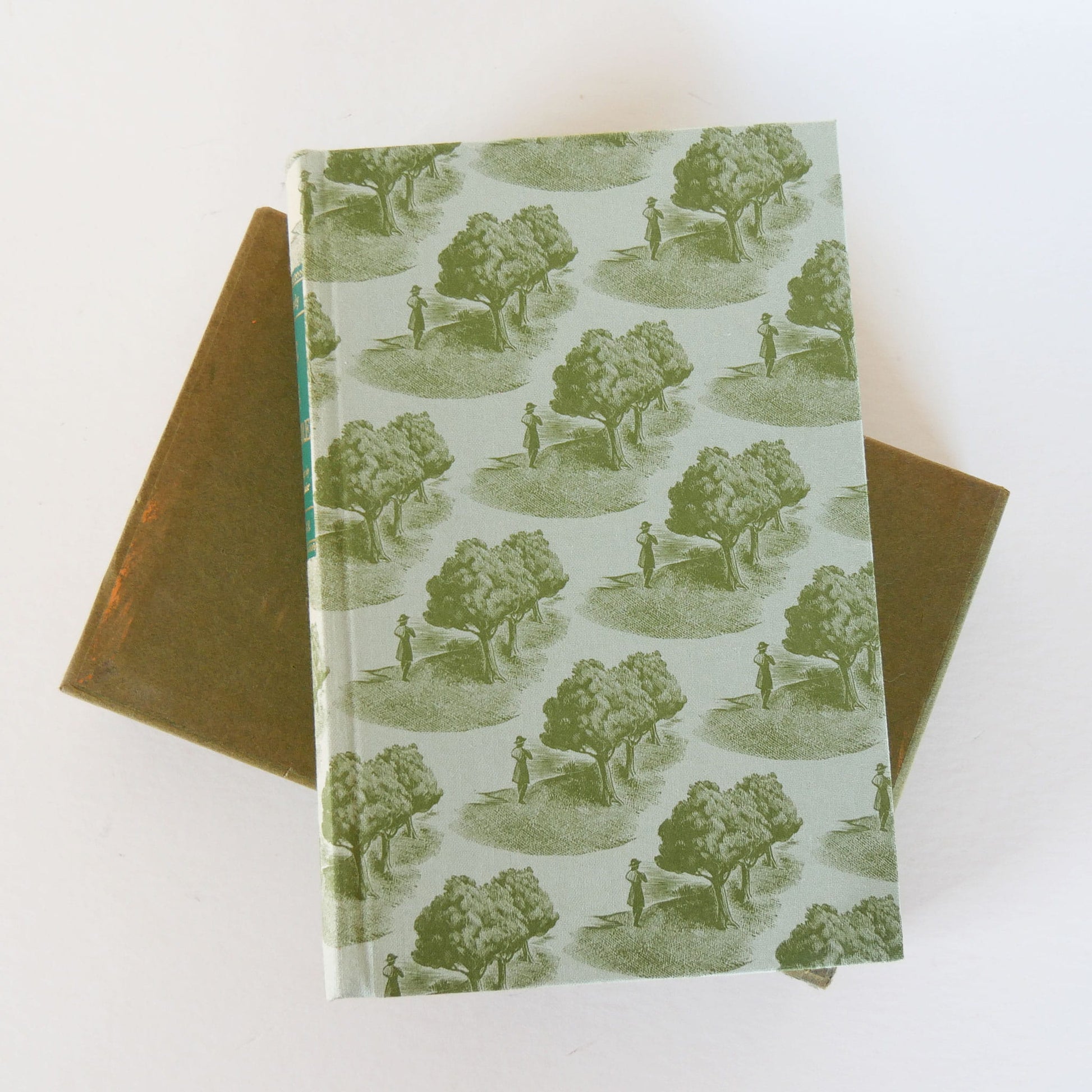 1969 Jude The Obscure by Thomas Hardy with Case, Green Coffee Table BOok, Vintage Books, Vintage Green Books, Vintage Home DEcor