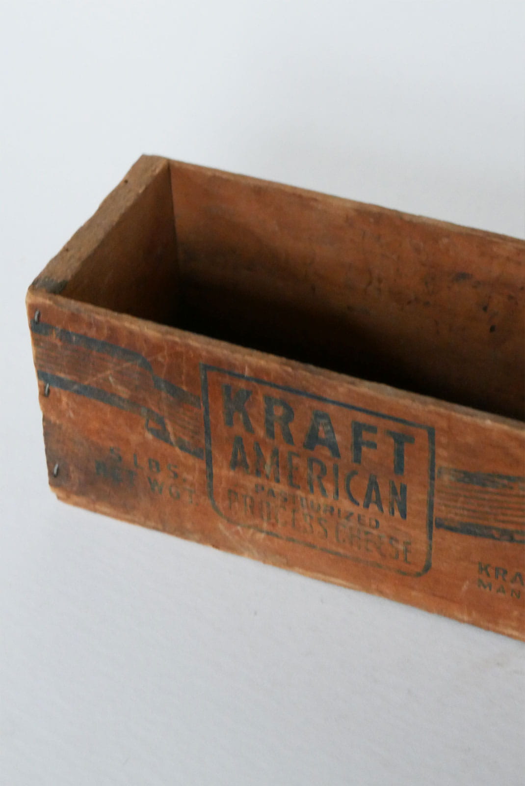 Primitive Kraft Cheese Box, Vintage Kraft Cheese Boxes, 2lb Kraft CHeese Box, 5lb Kraft Cheese Box, Primitive Decor