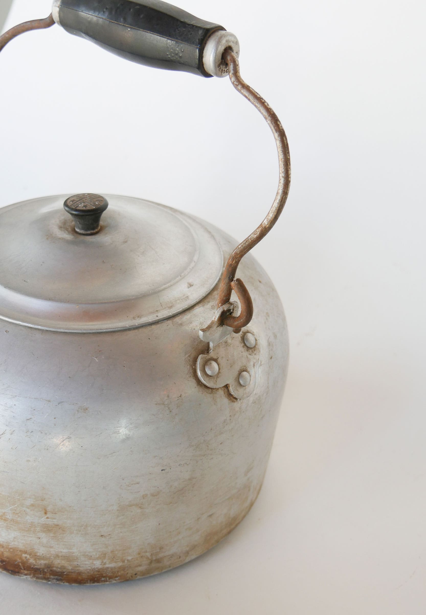 Vintage Aluminum Wear Ever Teapot Kettle, Vintage Aluminum Kettle, Vintage Aluminum Teapot