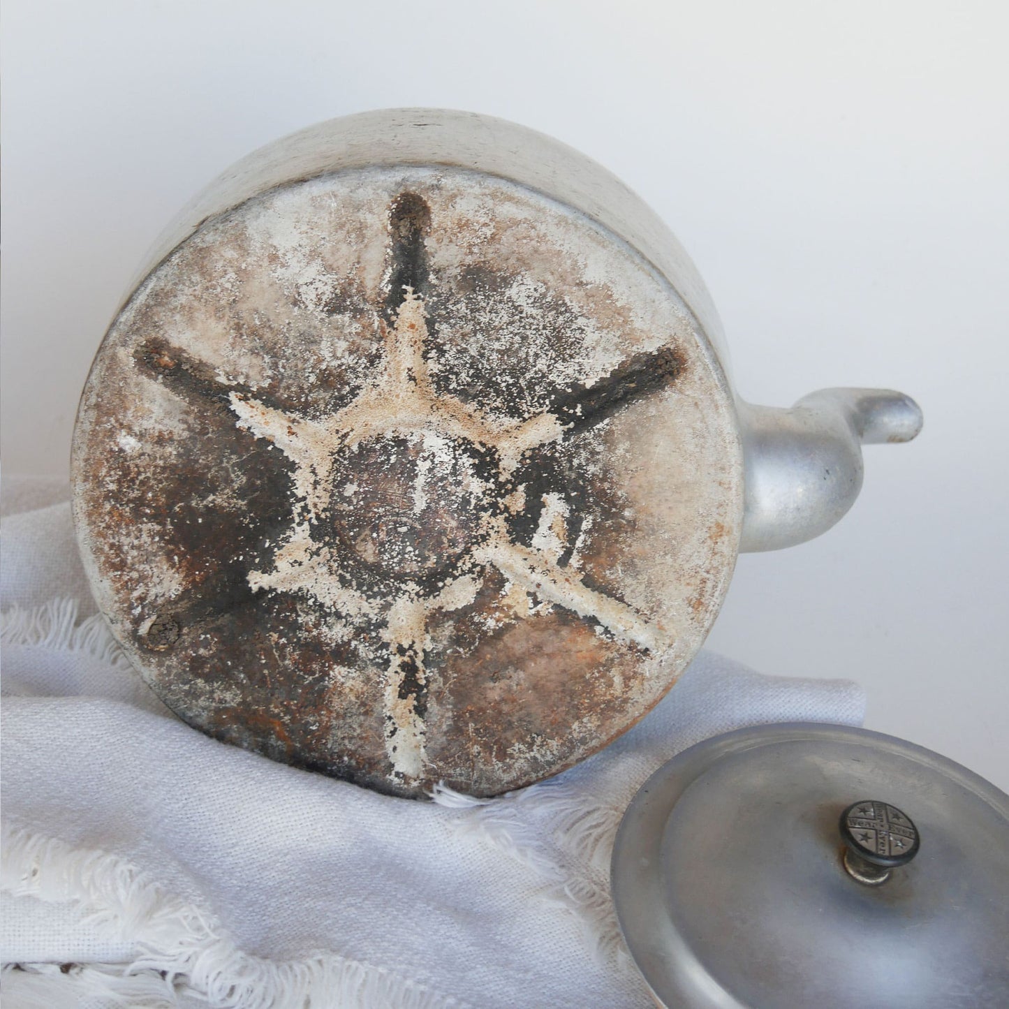 Vintage Aluminum Wear Ever Teapot Kettle, Vintage Aluminum Kettle, Vintage Aluminum Teapot