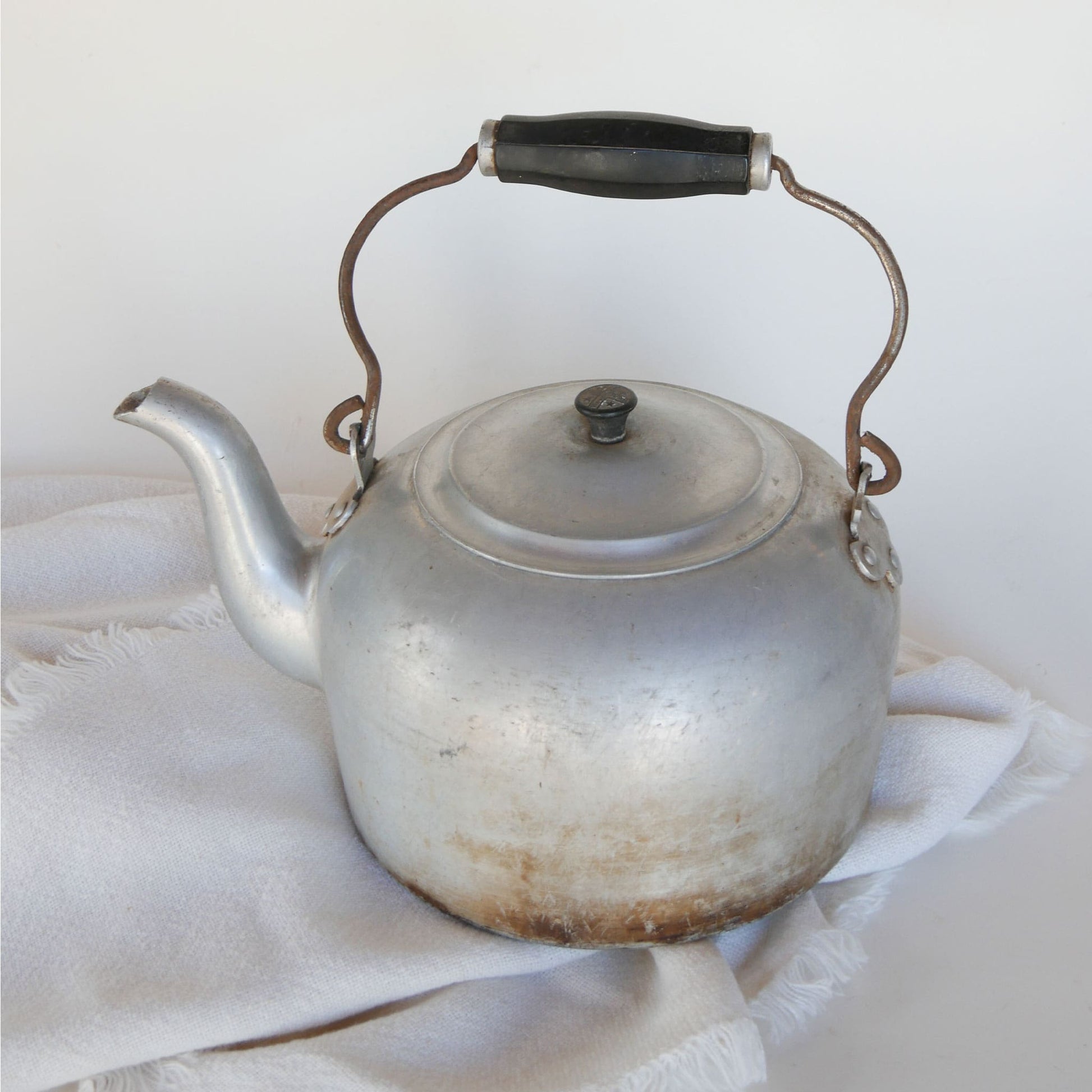 Vintage Aluminum Wear Ever Teapot Kettle, Vintage Aluminum Kettle, Vintage Aluminum Teapot
