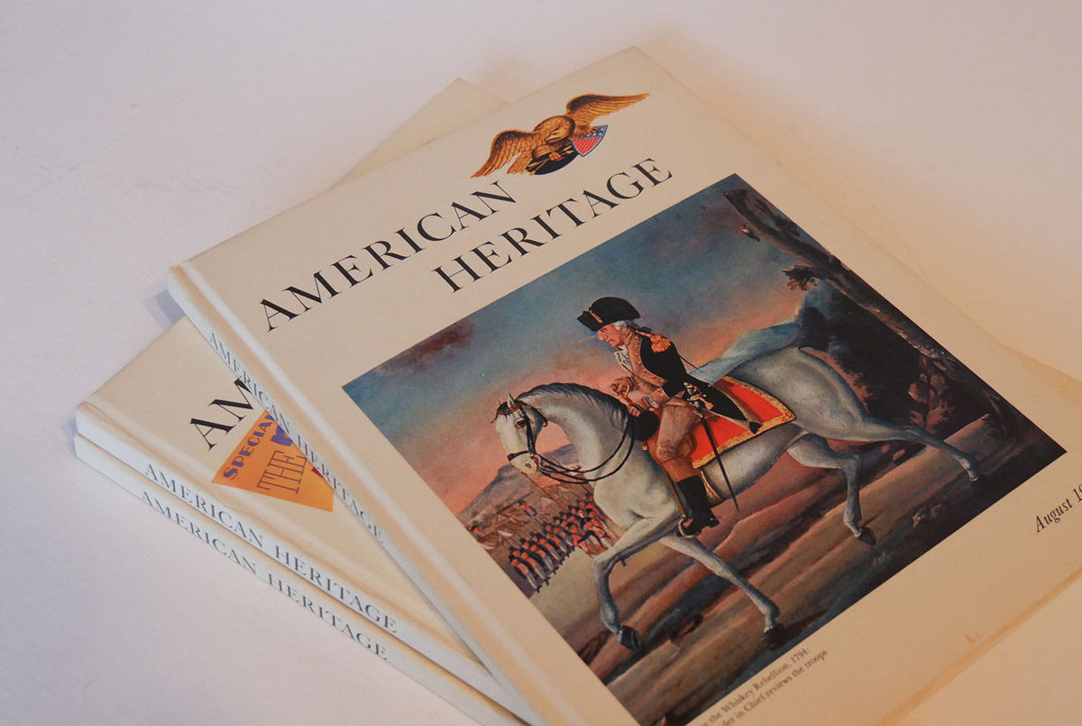 Vintage American Heritage Hardcover Book Collection, Vintage America Coffee Table Books, History Coffee Table Books
