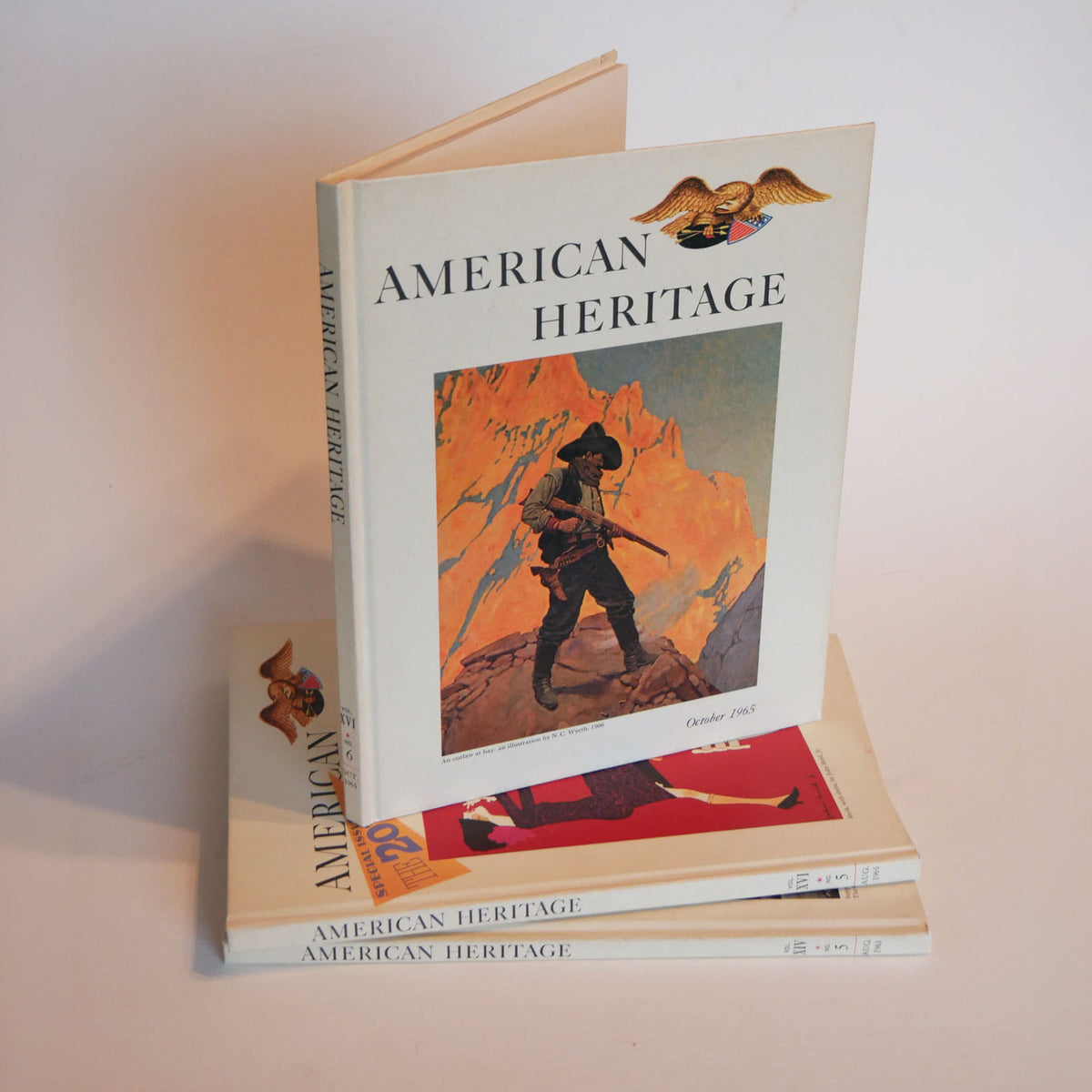 Vintage American Heritage Hardcover Book Collection, Vintage America Coffee Table Books, History Coffee Table Books