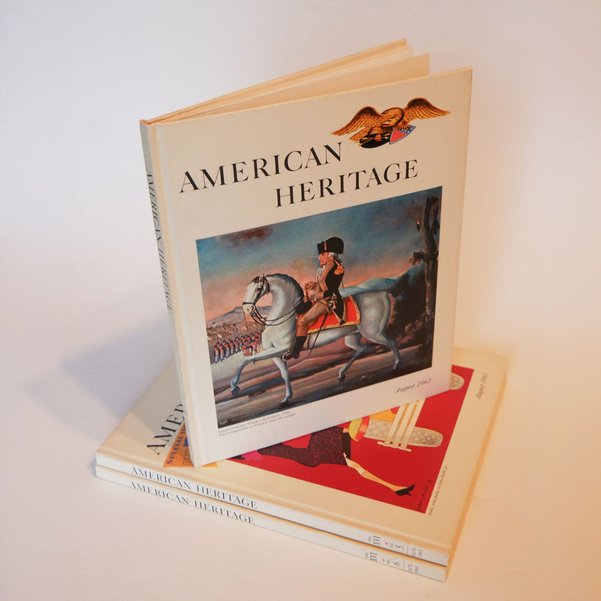 Vintage American Heritage Hardcover Book Collection, Vintage America Coffee Table Books, History Coffee Table Books