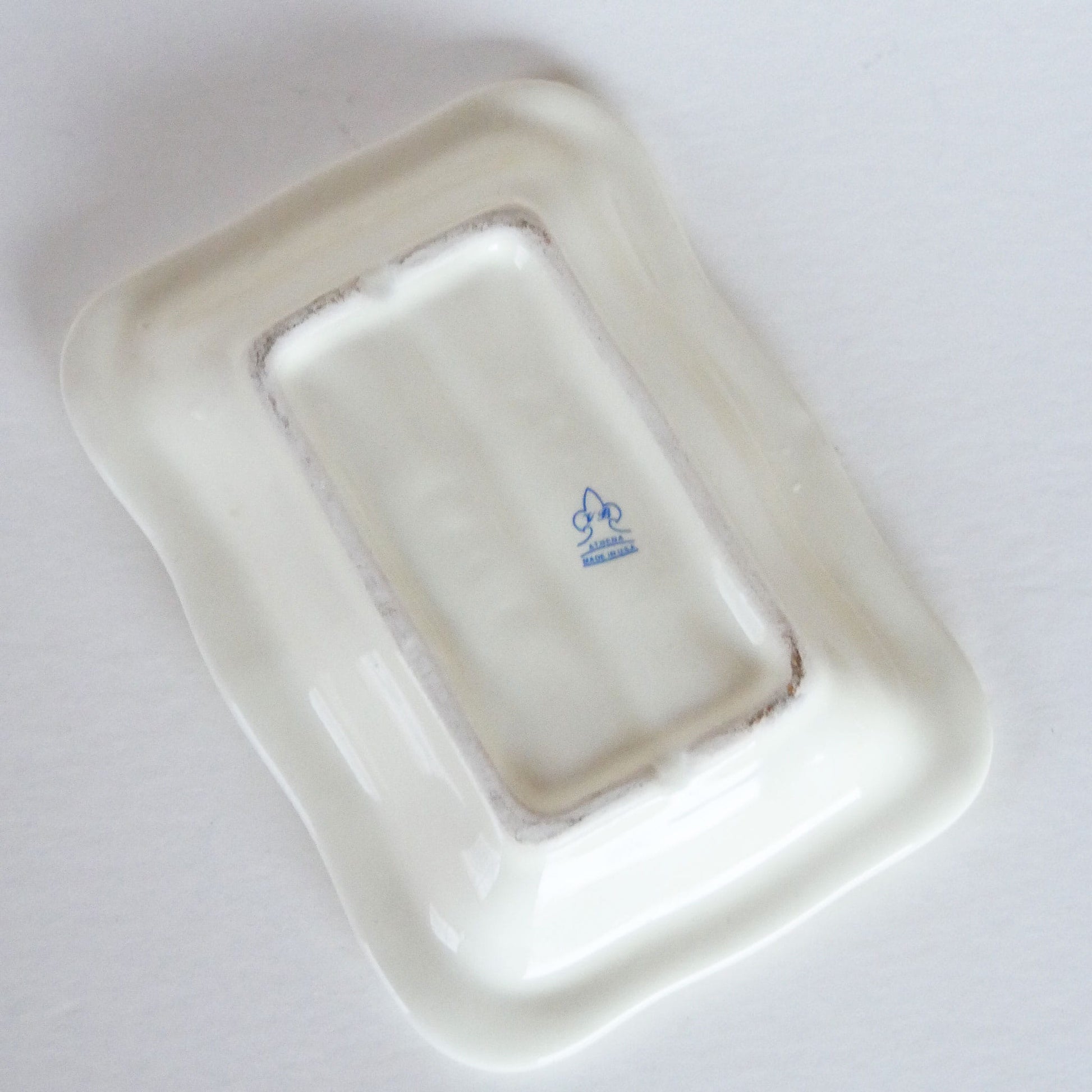 Vintage VB Athena Ceramic Rosebud Soap Dish, Vintage Floral Bathroom Decor, Vintage Floral Decor, Vintage Cottage Decor, Cottagecore Bathroom, Vintage Home Decor