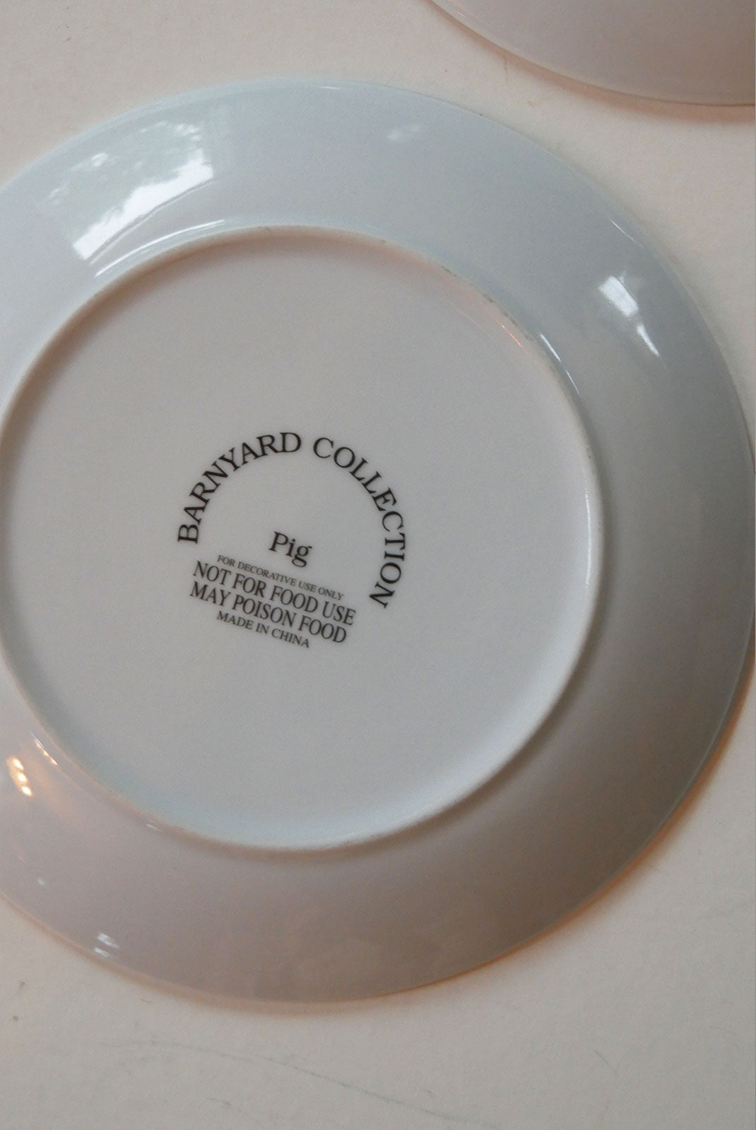 Vintage Barnyard Plate Collection, Barnyard Rooster Plate, Barnyard Pig Plate, Vintage Farmhouse Plates, Vintage Rooster Plate, Vintage Farm Plate, Vintage Black and White Pig Plate, Vintage Farmhouse Kitchen Wall Decor