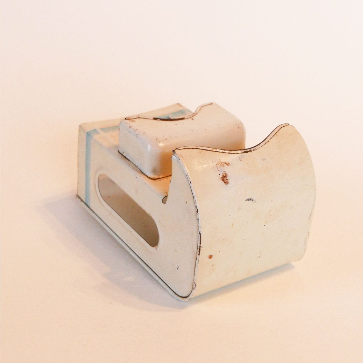 Vintage Blue Metal Wall Mounted Matchbox Holder, Blue Berries, Vintage Wall Matchbox Holder, Vintage Blue and White Matchbox Holder, Vintage Wall Mounted Matchbox Holder, Vintage Kitchen Decor