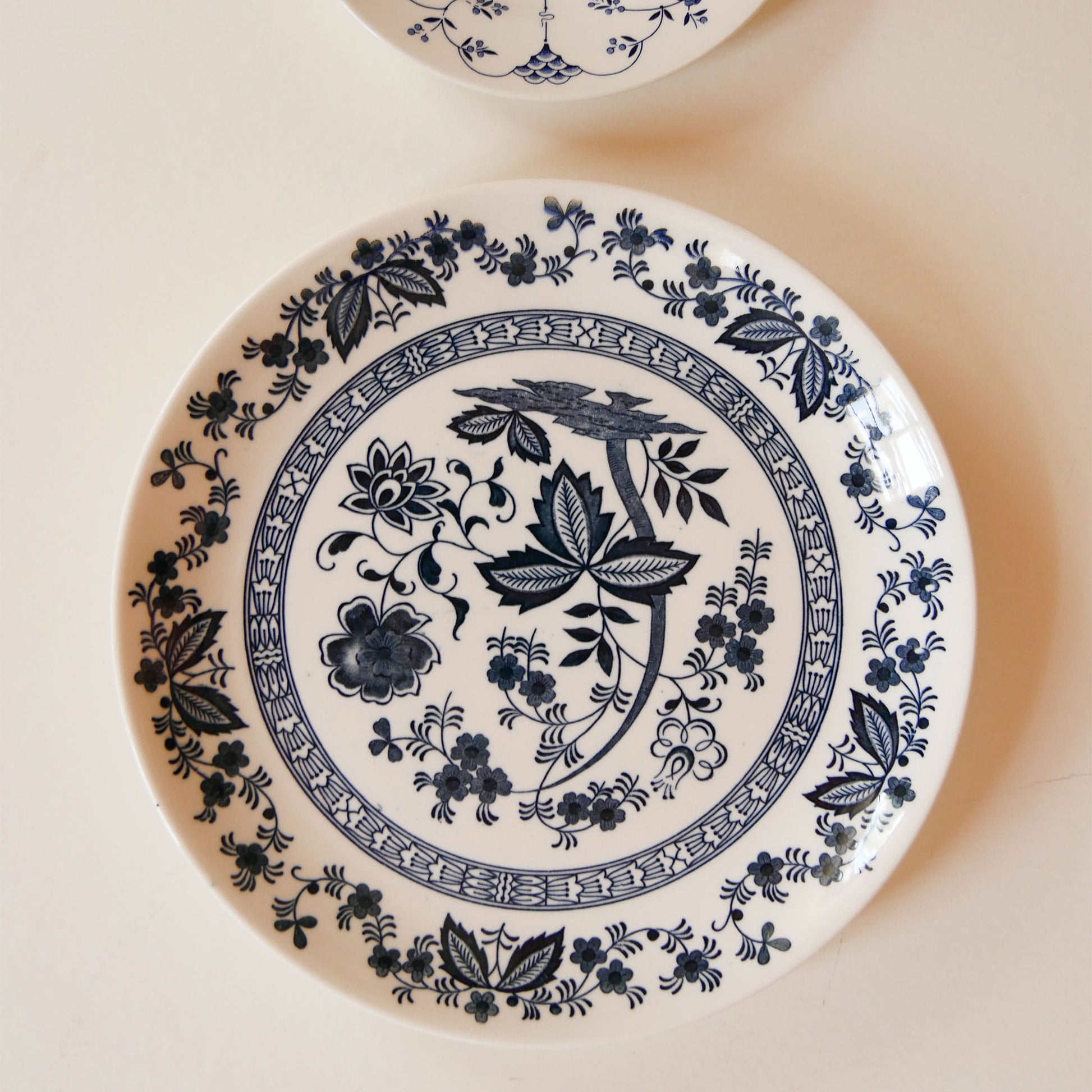 Vintage Blue & White Vintage Plate Wall Collection, Blue and White PLate Wall, Vintage Plate Wall, Blue and White Cottage Plate Wall, Cottagecore Plate Wall, Vintage Blue and White Vintage Plate Wall, Vintage Plates, Vintage Blue and White Plates, Cottage Plate Wall