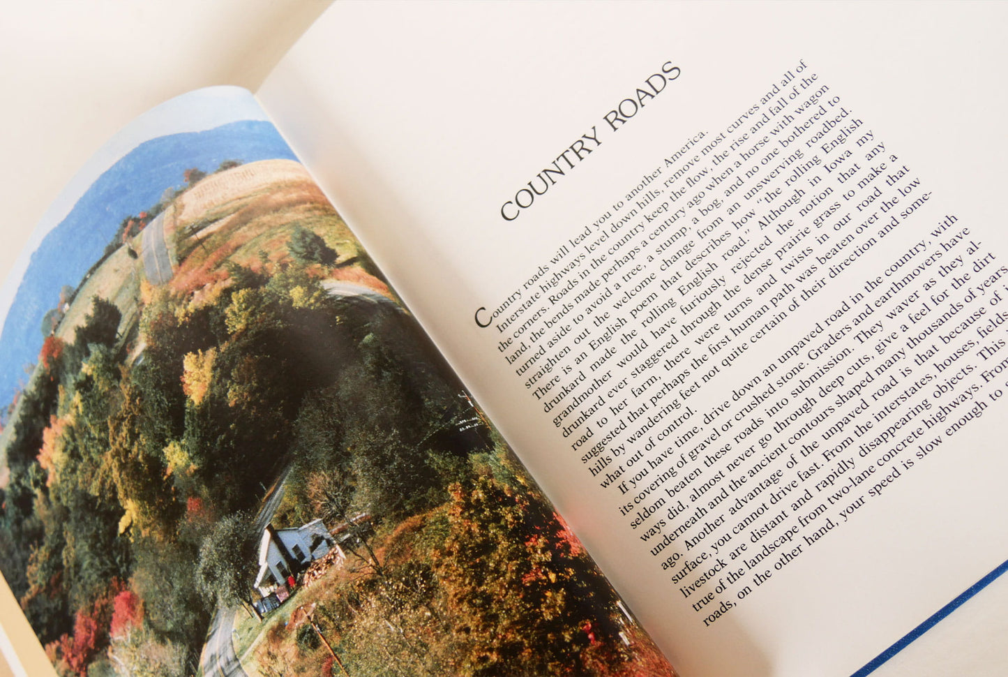 Vintage Blue Country Ways Coffee Table Book, Farmhouse Coffee Table Book, Vintage COuntry BOok, Vintage Book Decor, Vintage Farmhouse Book Decor, Vintage Country Ways Hardcover, Vintage Country Blue Book, Vintage Farmhouse Blue Book Decor