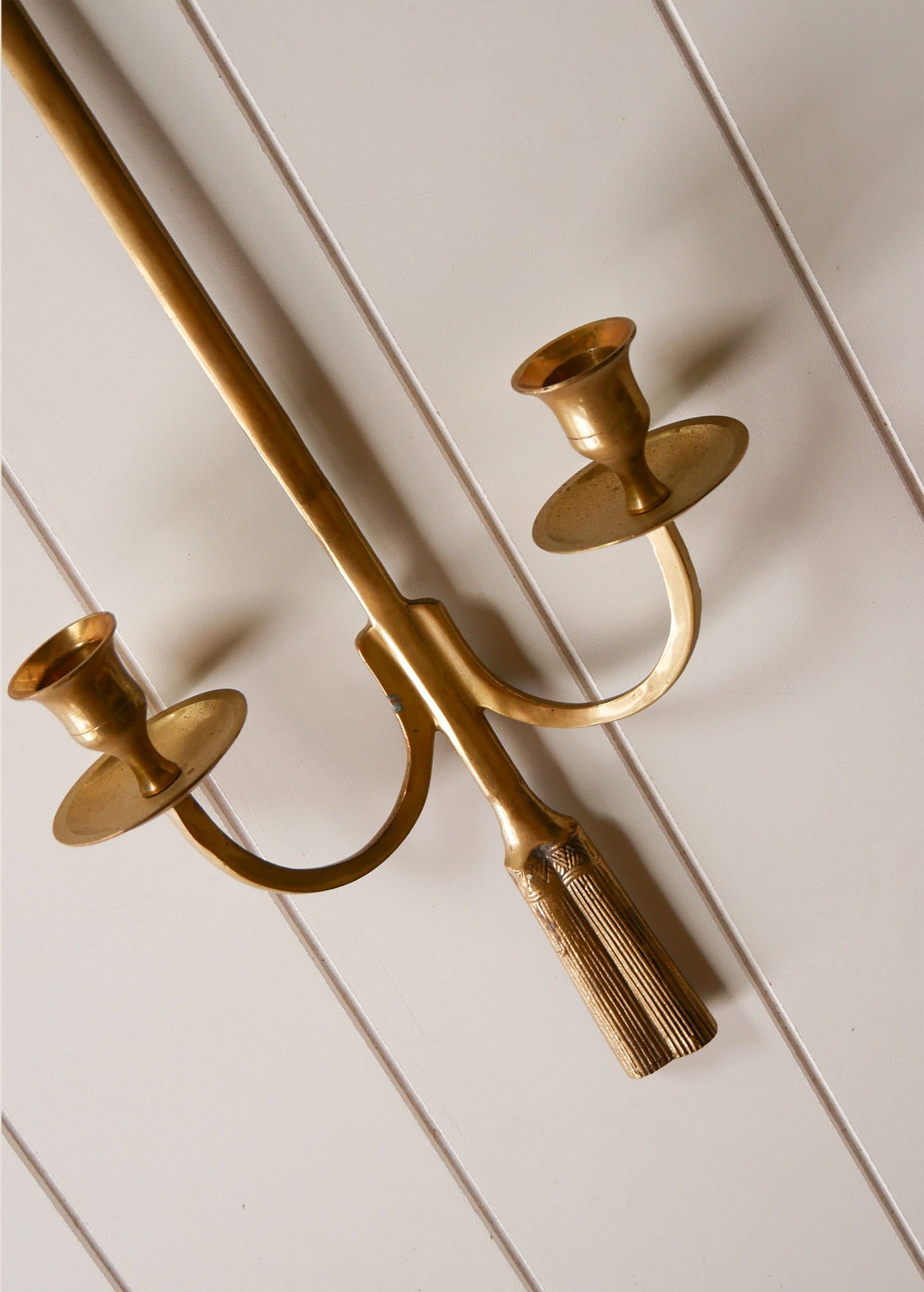 Brass Bow Tassel French Style Wall Sconce, Vintage Brass Bow Wall Sconce, Vintage Brass Bow Wall Decor, Vintage Brass Candlestick Wall Sconce, Brass Bow Wall Sconce