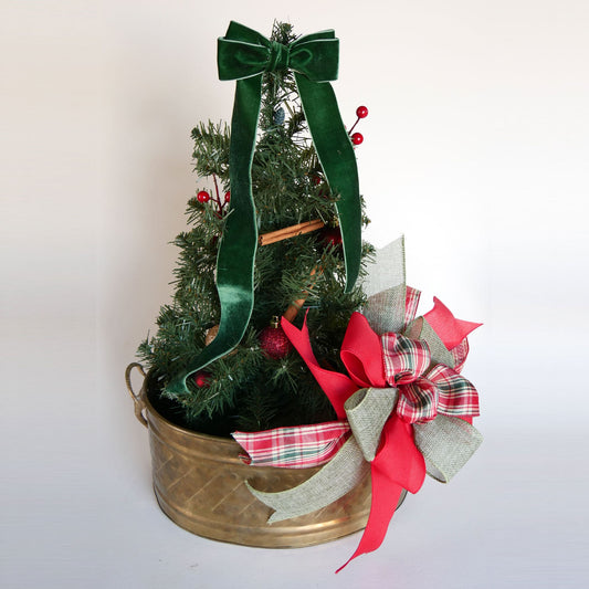 Vintage Brass Bucket, Vintage Brass Bucket Elephant Handles, Vintage Brass Elephant Bucket