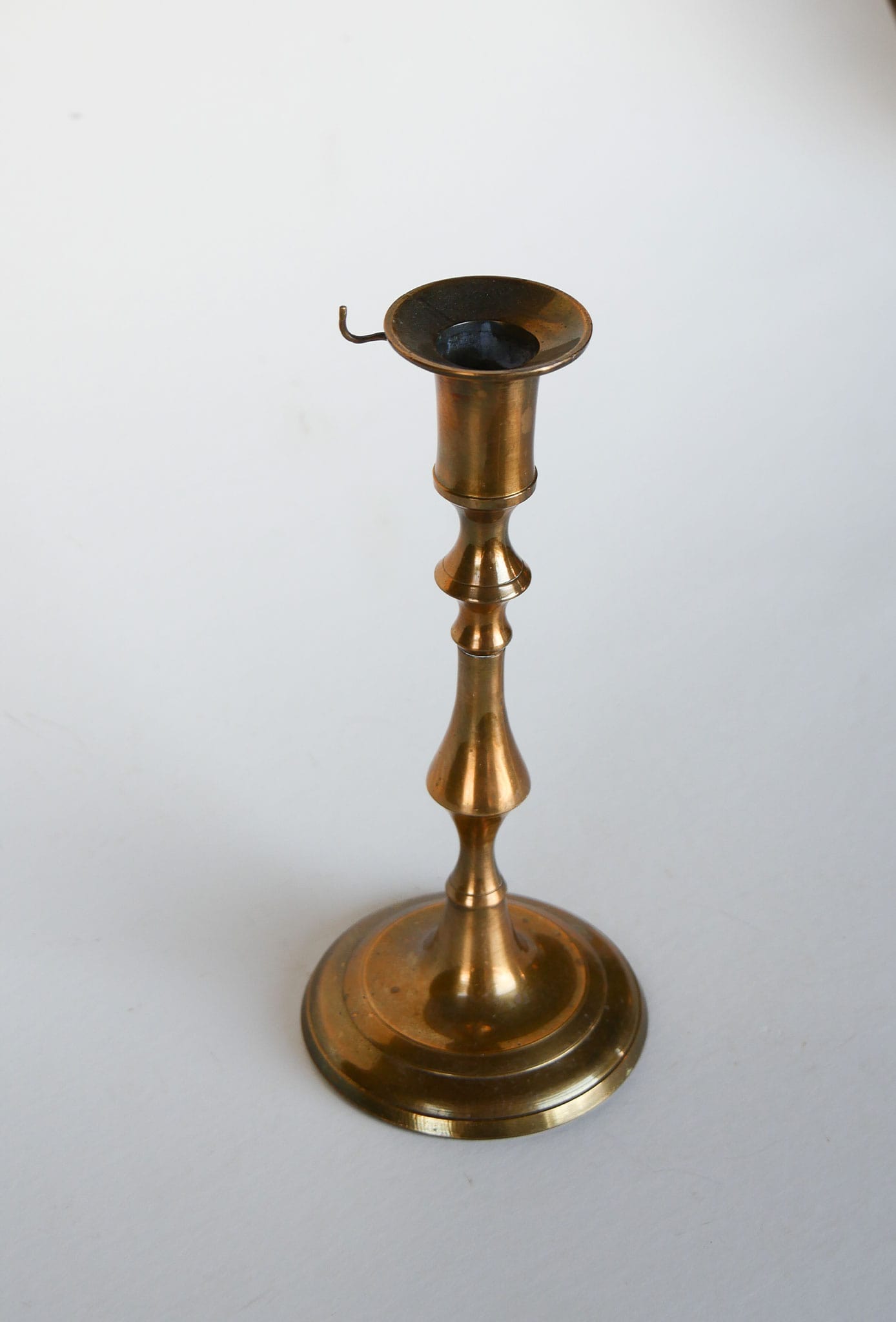 Vintage BRass Candlestick Holder, Vintage Brass Decor, Vintage BRass Holiday Decor