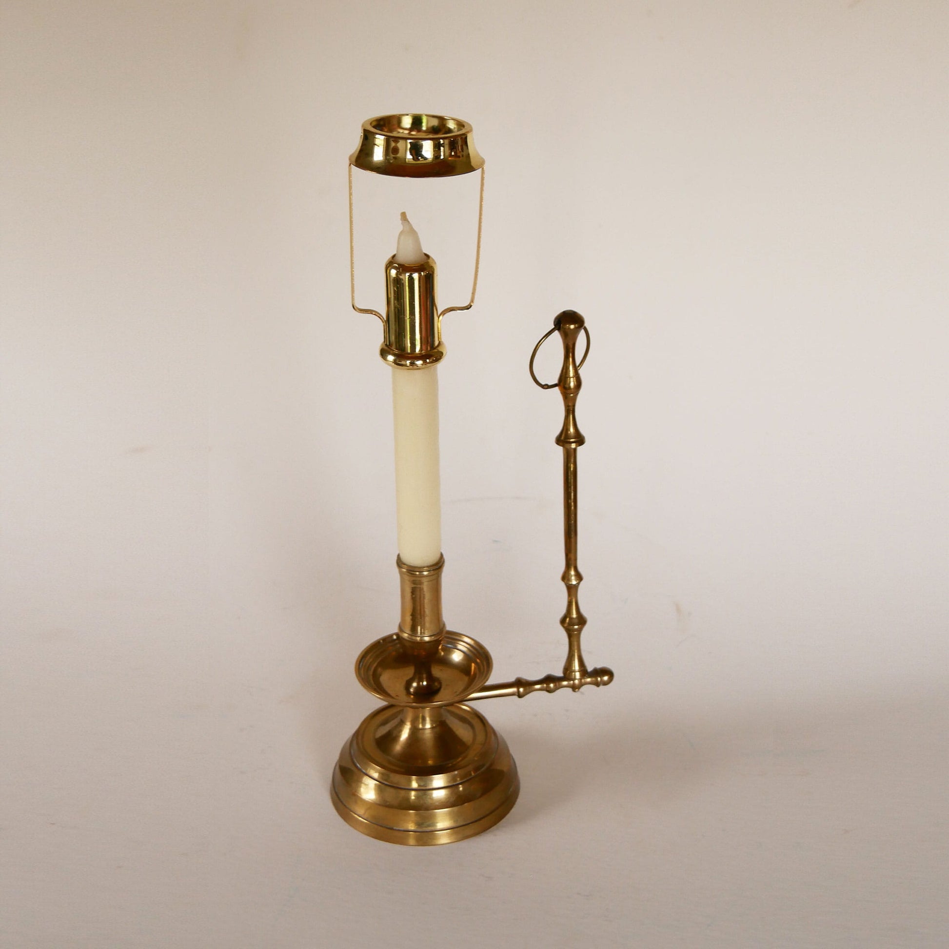 Vintage Brass Candlestick Holder, Vintage Brass Chamber Candlestick Holder, Brass Candleholder, Brass Candle Holder, VIntage Brass Candleholder, Vintage BRass Decor