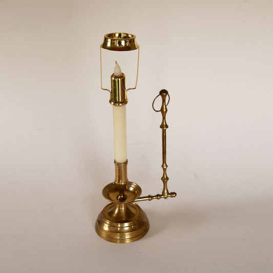 Vintage Brass Candlestick Holder, Vintage Brass Chamber Candlestick Holder, Brass Candleholder, Brass Candle Holder, VIntage Brass Candleholder, Vintage BRass Decor