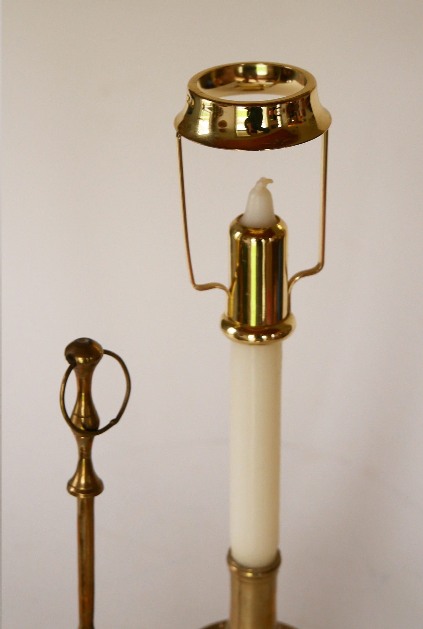 Vintage Brass Candlestick Holder, Vintage Brass Chamber Candlestick Holder, Brass Candleholder, Brass Candle Holder, VIntage Brass Candleholder, Vintage BRass Decor