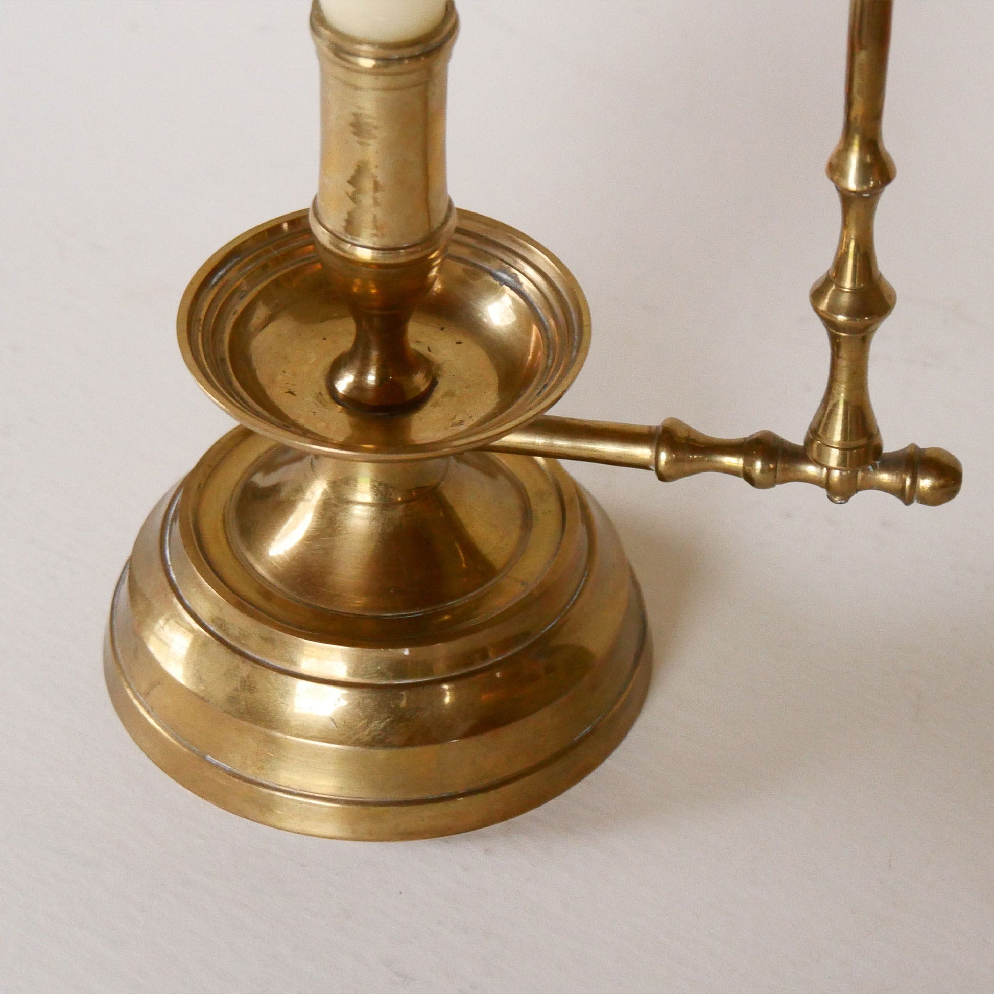 Vintage Brass Candlestick Holder, Vintage Brass Chamber Candlestick Holder, Brass Candleholder, Brass Candle Holder, VIntage Brass Candleholder, Vintage BRass Decor