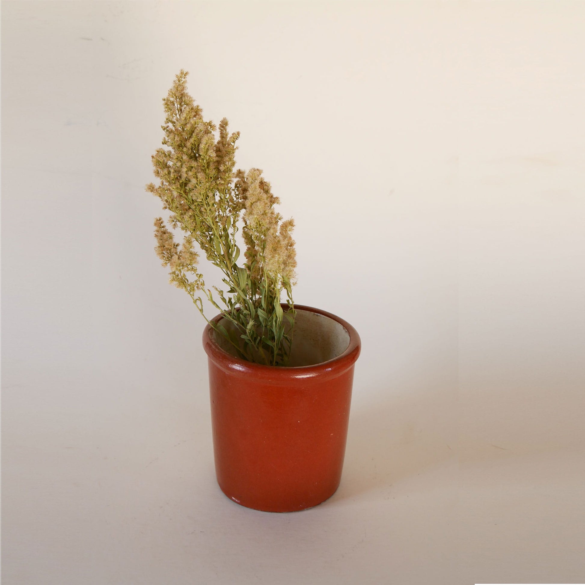 Handmade Brown Crock Vase, Brown Stoneware, Vintage Stoneware, Primitive Stoneware, Vintage Brown Stoneware, Primitive Country Kitchen Stoneware, Vintage Stoneware
