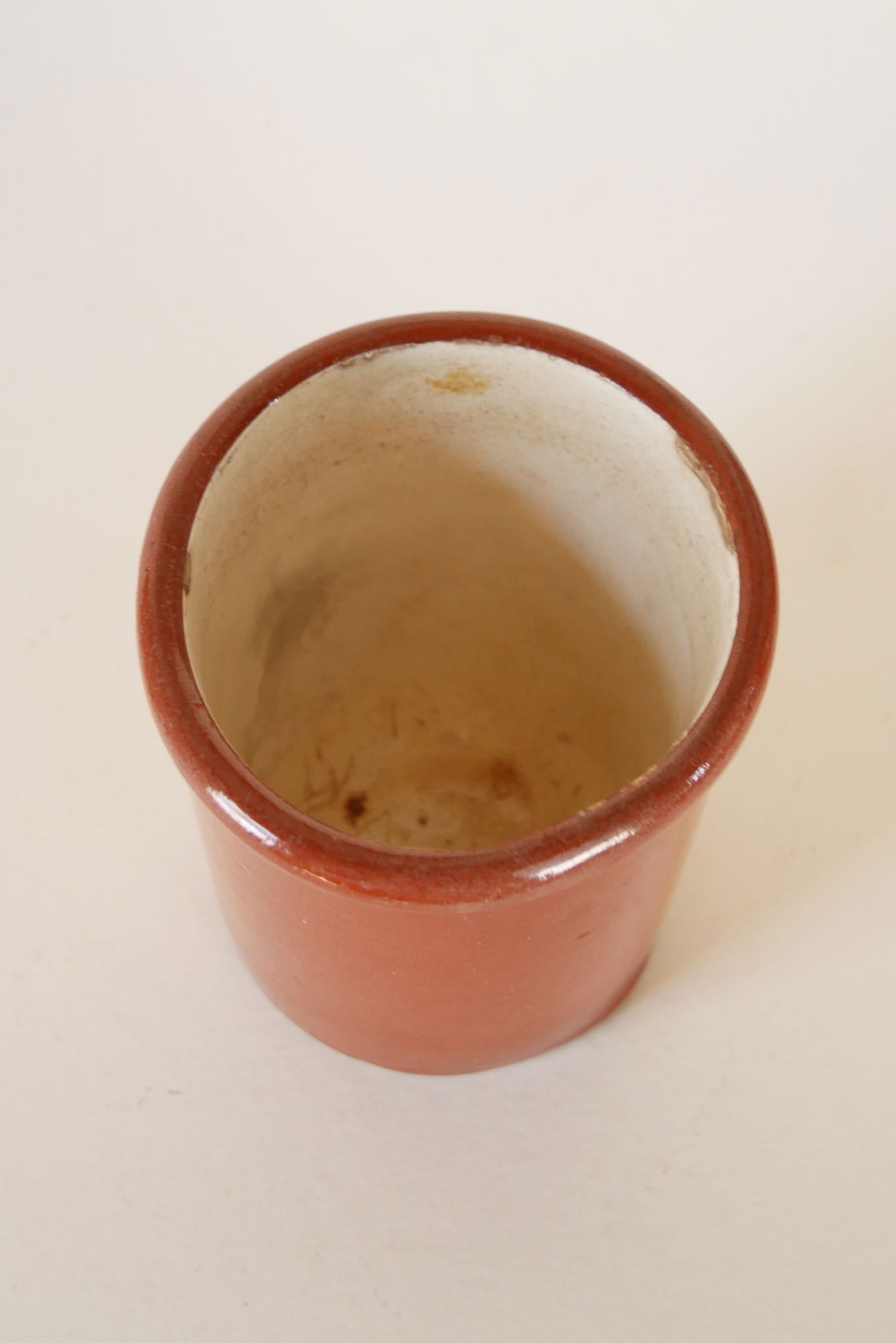 Handmade Brown Crock Vase, Brown Stoneware, Vintage Stoneware, Primitive Stoneware, Vintage Brown Stoneware, Primitive Country Kitchen Stoneware, Vintage Stoneware