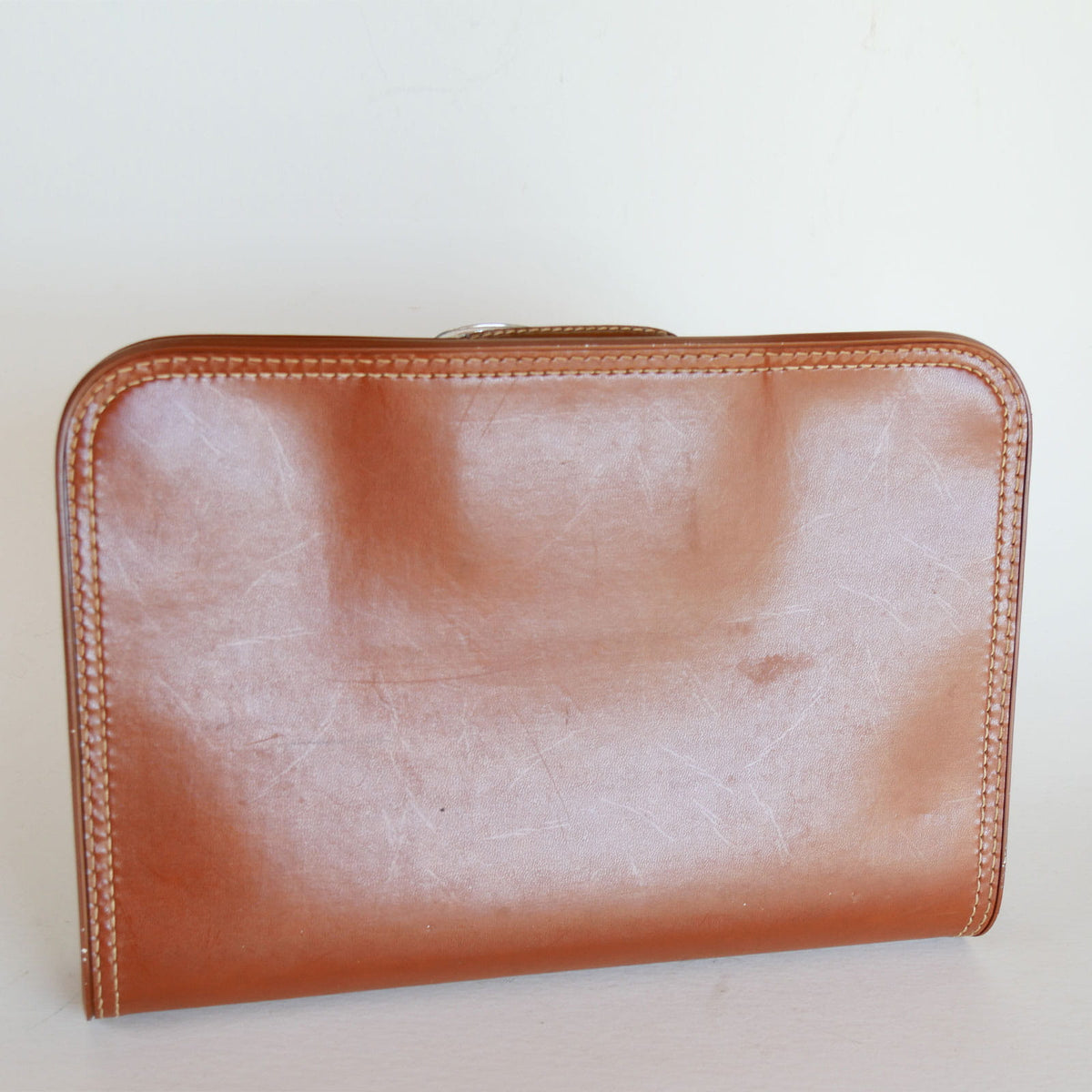 Vintage Brown Leather Briefcase, Vintage Bag, Vintage Leather Bag, Vintage Leather Handbag, Vintage Camel Leather Briefcase, Vintage Leather Briefcase, Vintage Camel Leather Portfolio, Vintage Leather Porfolio, VIntage CHevy Salesman Memorbilia