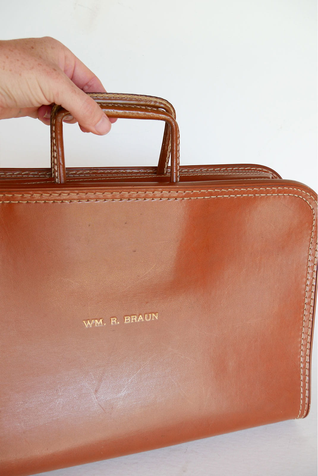 Vintage Brown Leather Briefcase, Vintage Bag, Vintage Leather Bag, Vintage Leather Handbag, Vintage Camel Leather Briefcase, Vintage Leather Briefcase, Vintage Camel Leather Portfolio, Vintage Leather Porfolio, VIntage CHevy Salesman Memorbilia