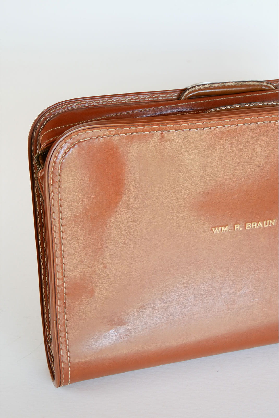 Vintage Brown Leather Briefcase, Vintage Bag, Vintage Leather Bag, Vintage Leather Handbag, Vintage Camel Leather Briefcase, Vintage Leather Briefcase, Vintage Camel Leather Portfolio, Vintage Leather Porfolio, VIntage CHevy Salesman Memorbilia