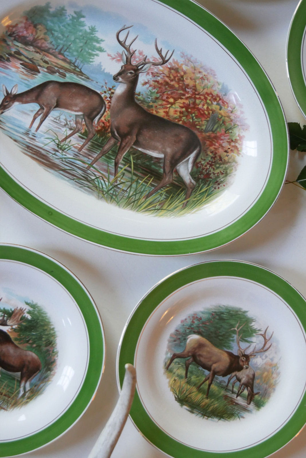 Buffalo Pottery Wild Game Plate Collection