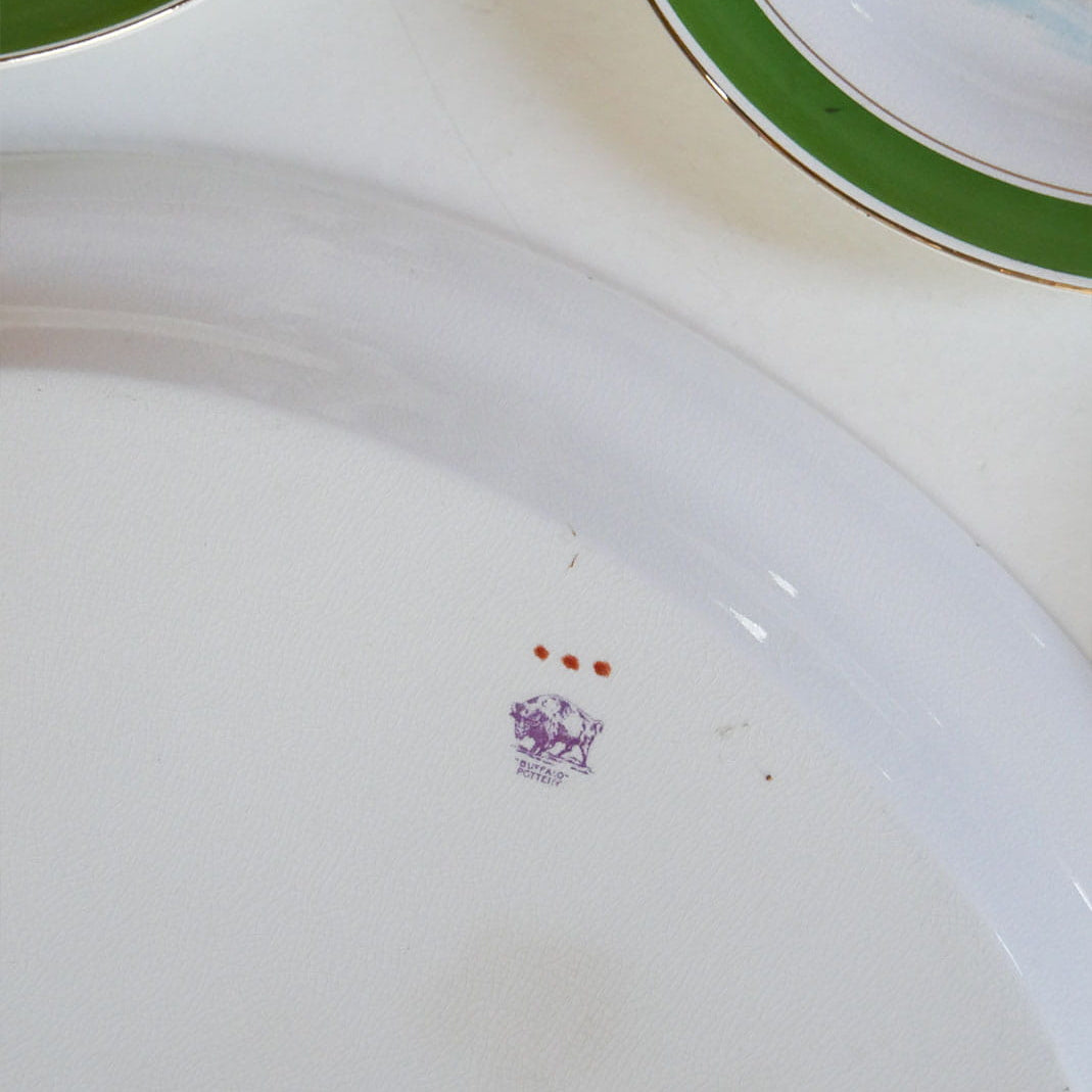 Buffalo Pottery Wild Game Plate Collection