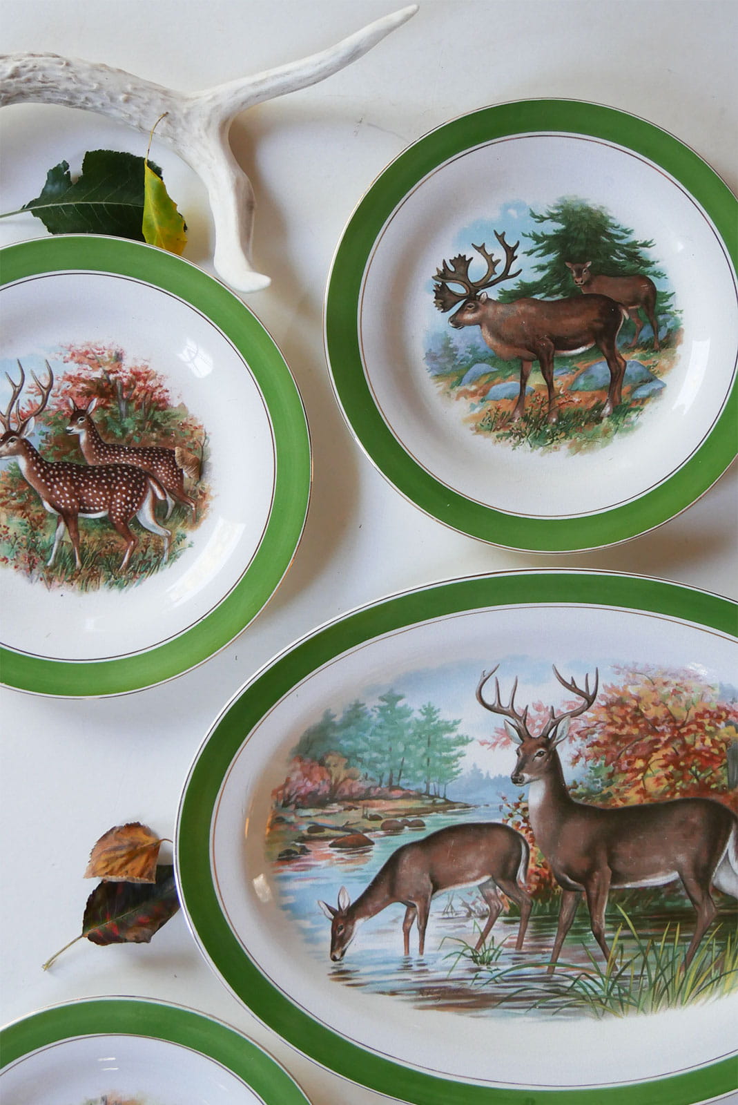 Buffalo Pottery Wild Game Plate Collection