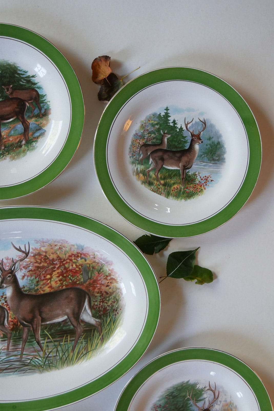 Buffalo Pottery Wild Game Plate Collection