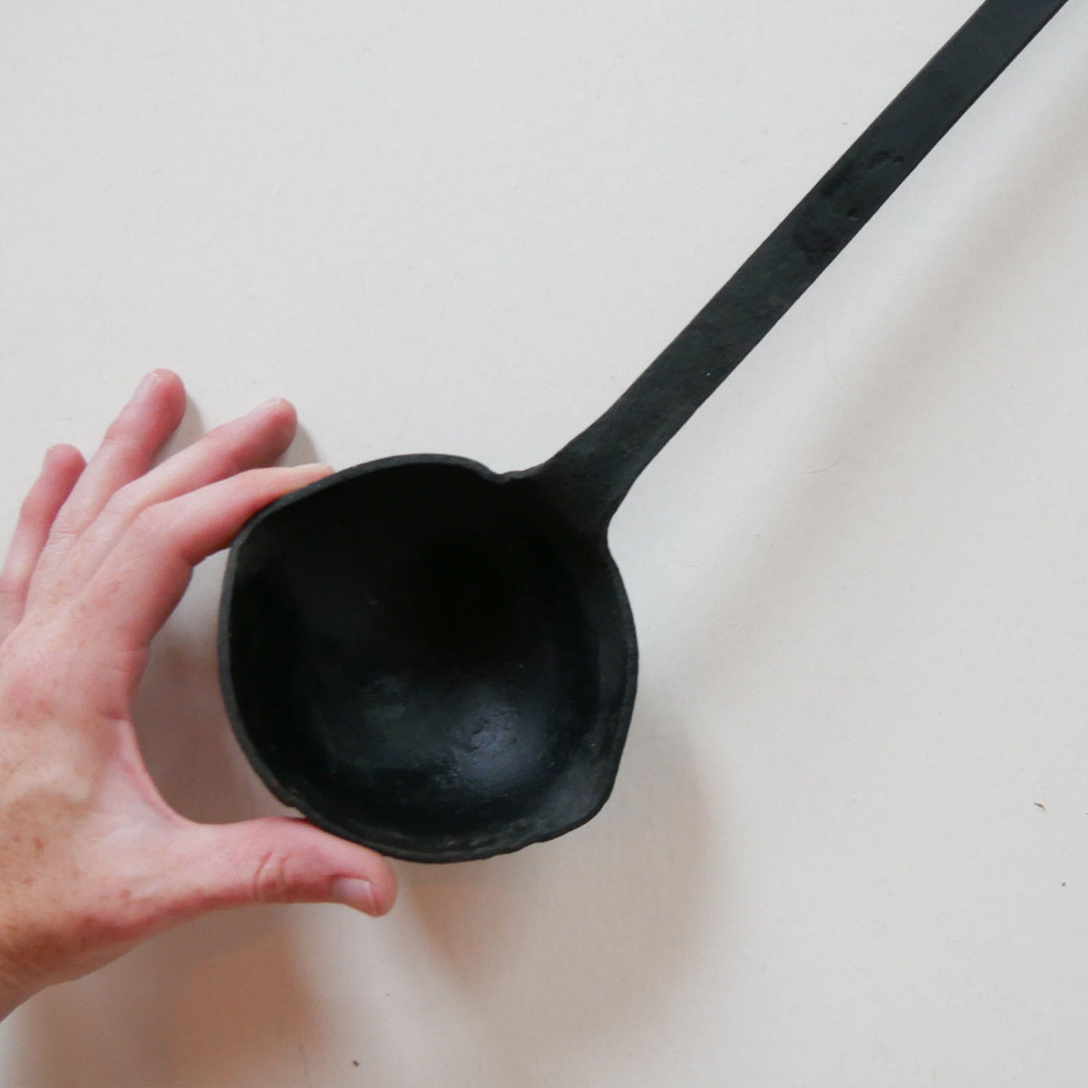 Cast Iron Long Handle Ladle, Primitive Kitchen Decor, Vintage Kitchen Decor, Iron Spoon Decor, Primitive Iron Spoon, Antique Primitive, Vintage Primitive, Primitive Stove Decor, Hearth Decor, Primitive Ladle