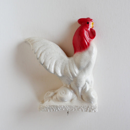 Vintage Rooster Key Holder, Vintage ROoster Decor, Vintage Kitchen Rooster decor, Vintage Ceramic Rooster Key Holder, Vintage rooster Key holder, Vintage Kitchen Decor, Vintage Retro Kitchen Decor