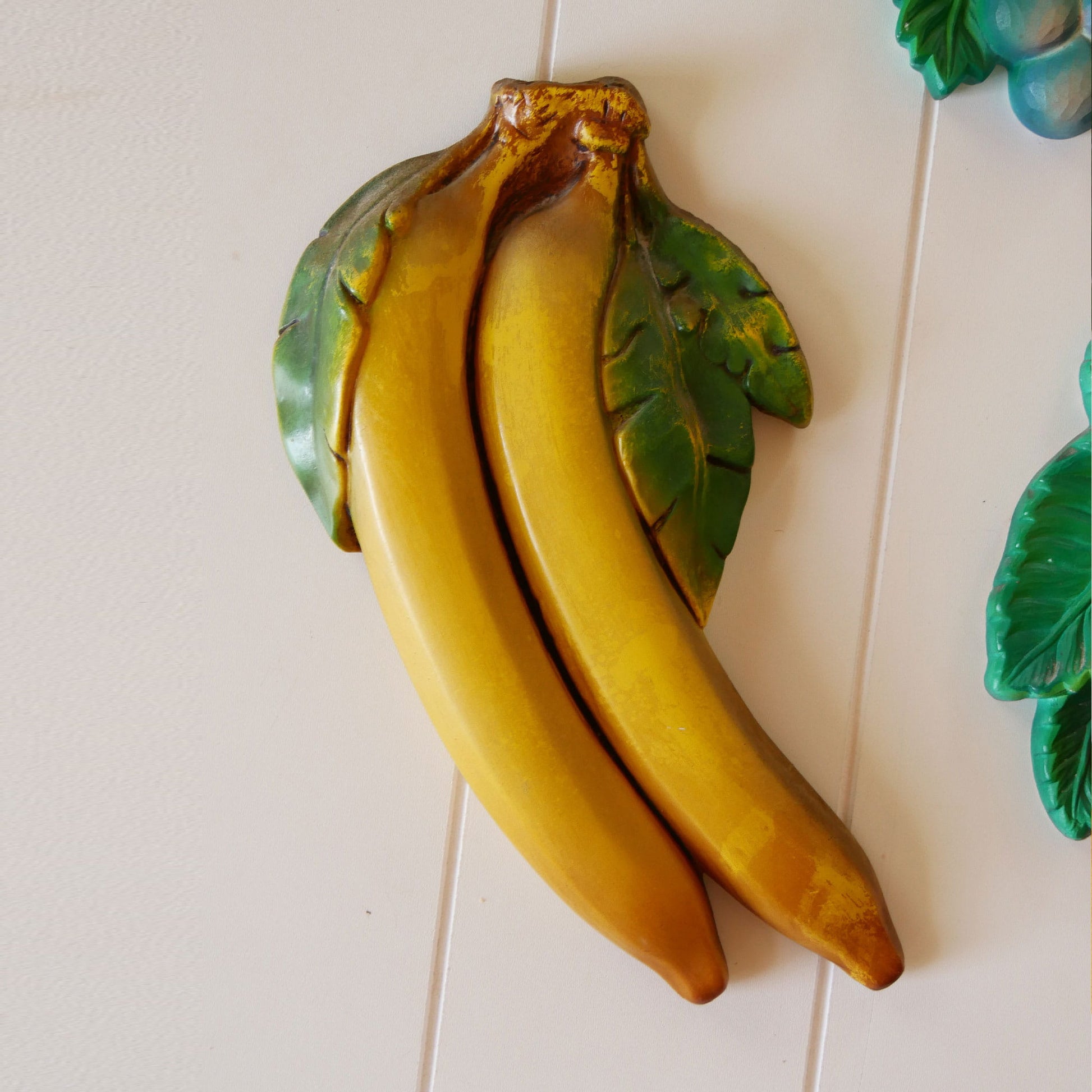 Vintage Fruit Chalkware Collection, Fruite Chalkware, VIntage Fruit Plaques, Vintage Fruit Wall Decor, Vintage Fruit Wall Plaque, Vintage Fruit Collection, Vintage Retro Kitchen Decor