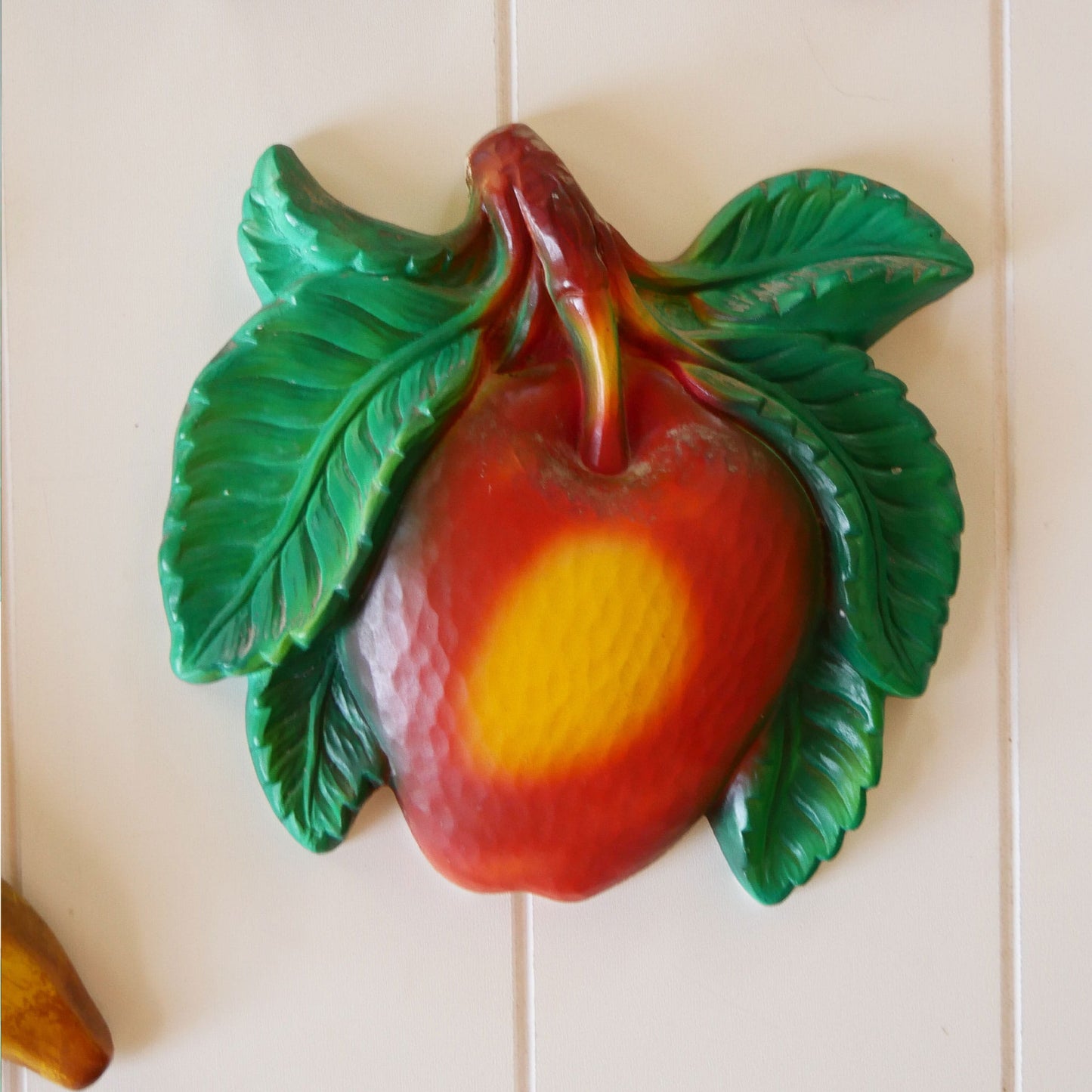 Vintage Fruit Chalkware Collection, Fruite Chalkware, VIntage Fruit Plaques, Vintage Fruit Wall Decor, Vintage Fruit Wall Plaque, Vintage Fruit Collection, Vintage Retro Kitchen Decor
