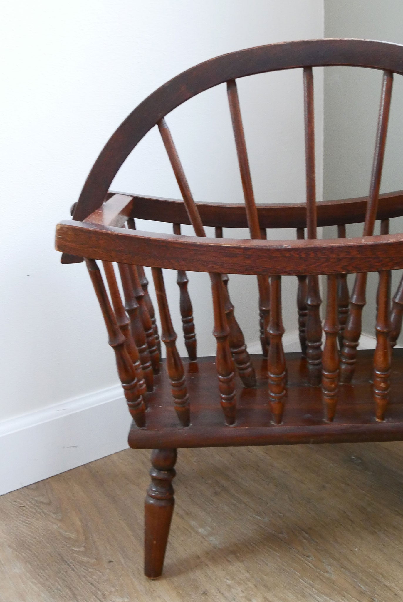 Primitive Wood Magazine Rack, Primitive Home Decor, Vintage Home Decor, Wood Magazine Rack