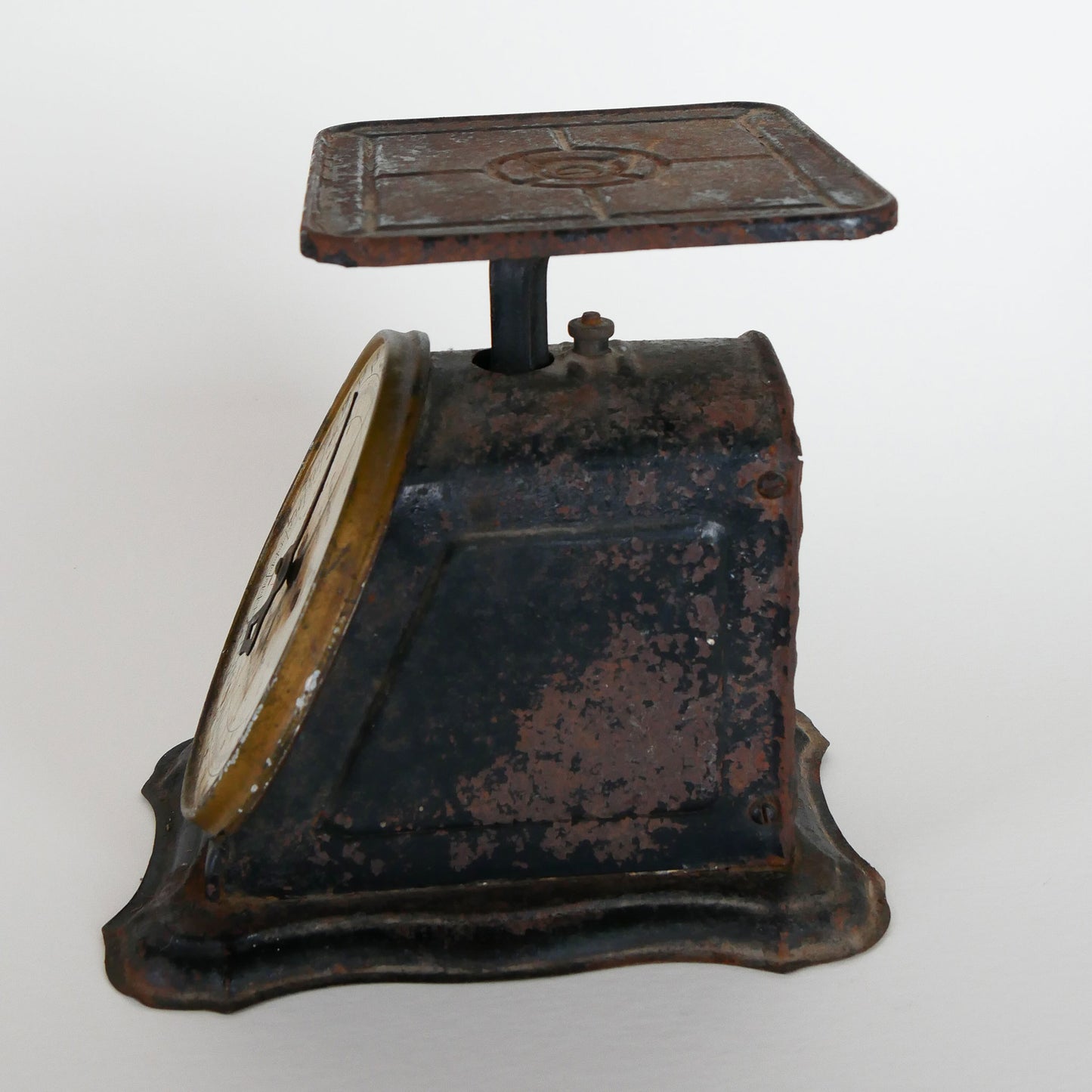 Antique Black Columbia Kitchen Scale, Antique Scale, Vintage Scale, Vintage Kitchen Decor, Vintage Home Decor