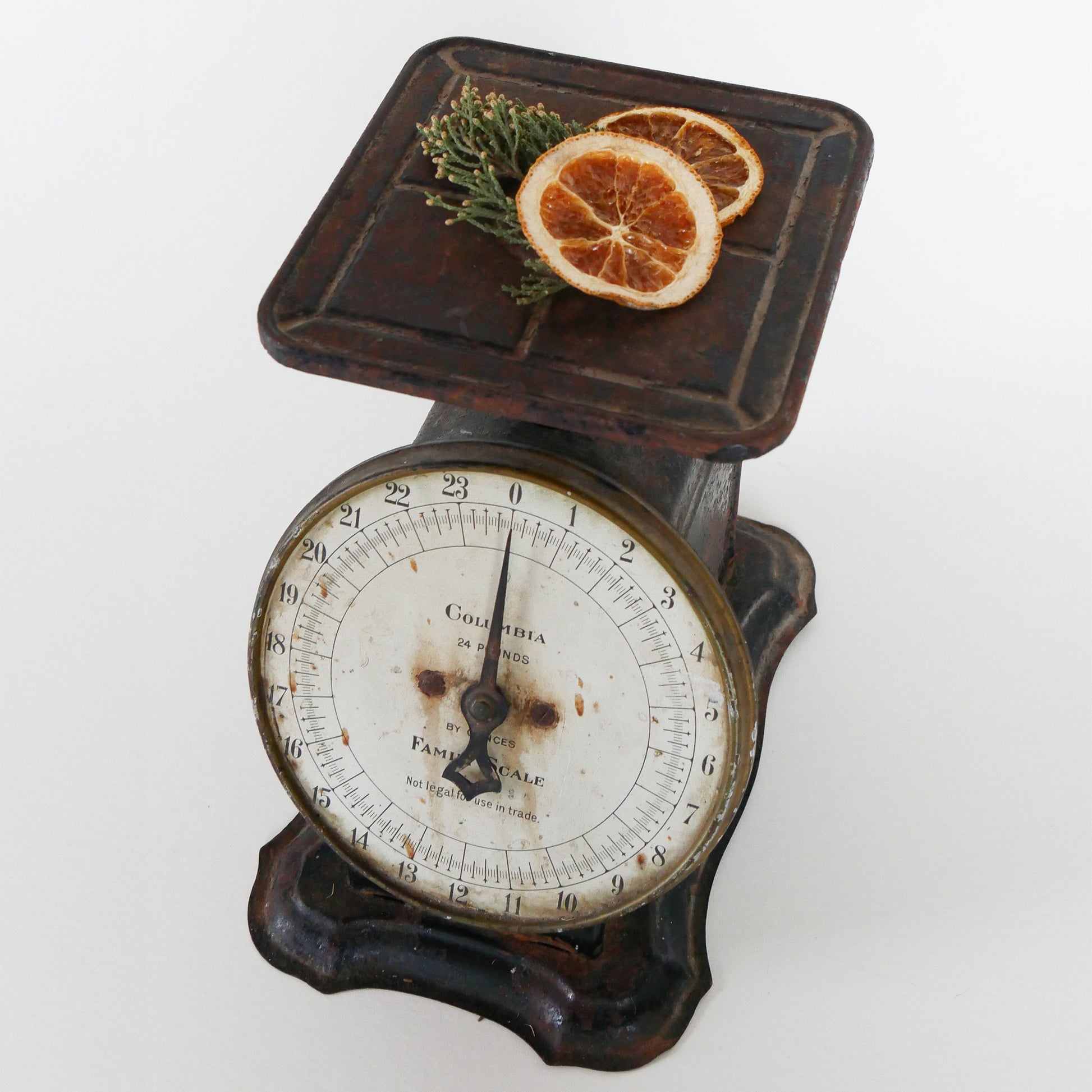 Antique Black Columbia Kitchen Scale, Antique Scale, Vintage Scale, Vintage Kitchen Decor, Vintage Home Decor