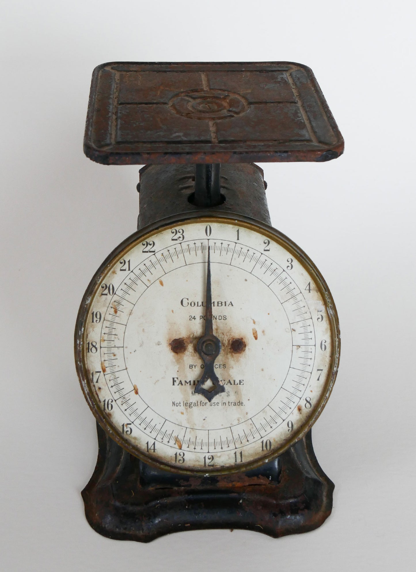 Antique Black Columbia Kitchen Scale, Antique Scale, Vintage Scale, Vintage Kitchen Decor, Vintage Home Decor