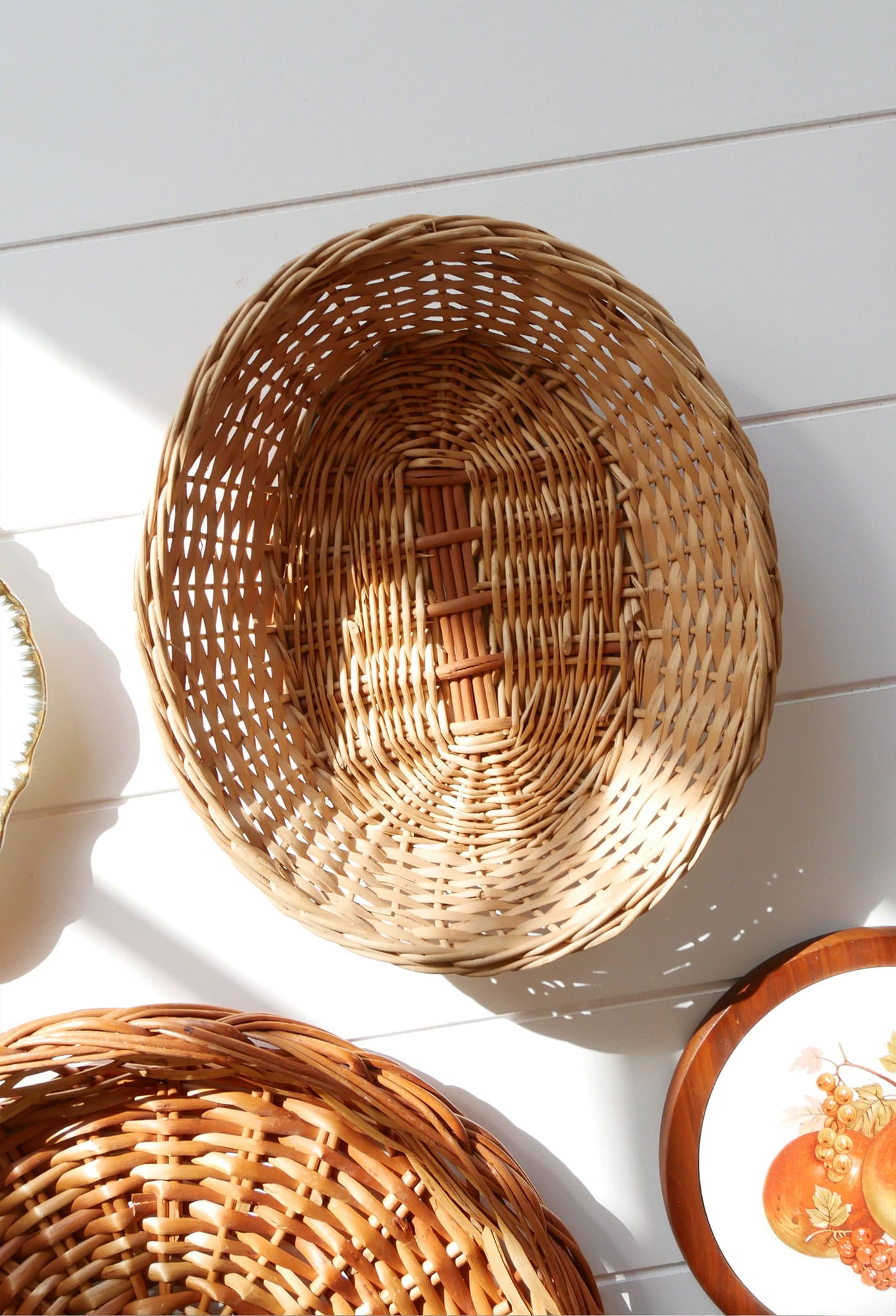 Vintage Cottage Gallery Wall Collection, Boho Gallery Wall, Vintage Boho Gallery Wall, Vintage Gallery Wall, Vintage Basket Wall, Vintage Wicker Basket Wall Decor, Vintage Gallery Wall, Vintage Cottage Gallery Wall, Vintage Cottagecore