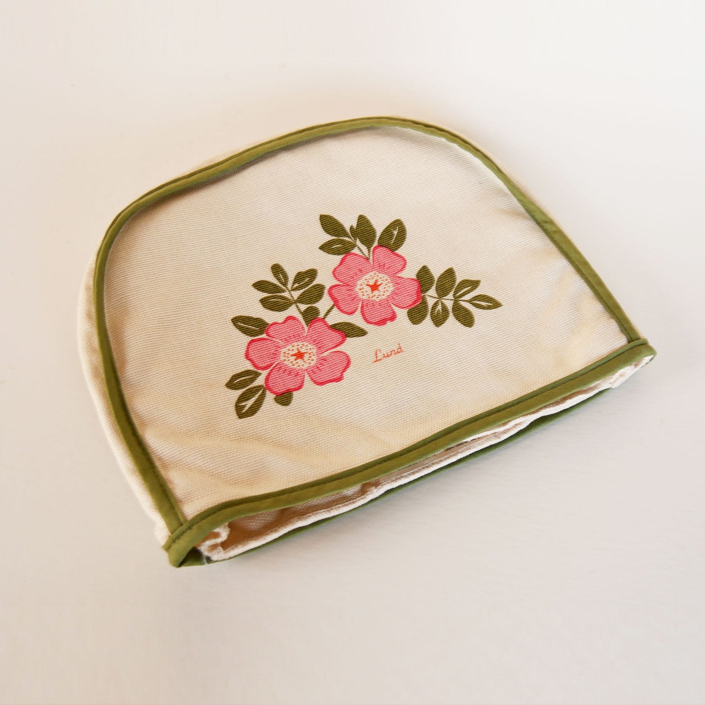 Vintage Floral Fabric 2 Slice Toaster Cover, Vintage Floral Appliance Cover, Vintage Appliance Cover, Vintage Fabric Appliance Cover, Vintage Fabric Toaster Cover, Vintage FLoral Toaster Cover