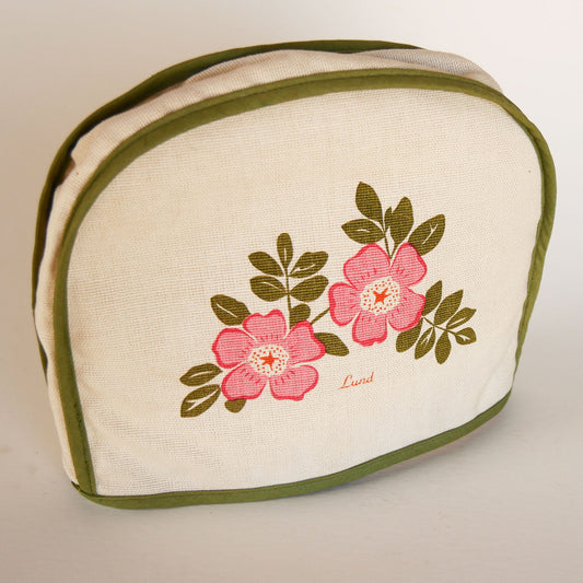 Vintage Floral Fabric 2 Slice Toaster Cover, Vintage Floral Appliance Cover, Vintage Appliance Cover, Vintage Fabric Appliance Cover, Vintage Fabric Toaster Cover, Vintage FLoral Toaster Cover