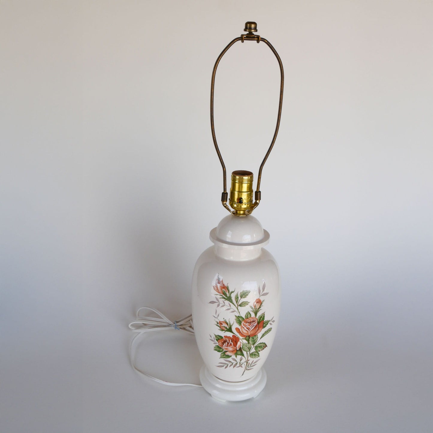 Vintage Floral Design Table Lamp, Cottagecore Lamp, Cottage Table Lamp, Vintage Cottagecore Lighting, Vintage Floral Table Lamp, Vintage Cottage Lighting, Vintage Floral Lighting, Vintage Home Decor