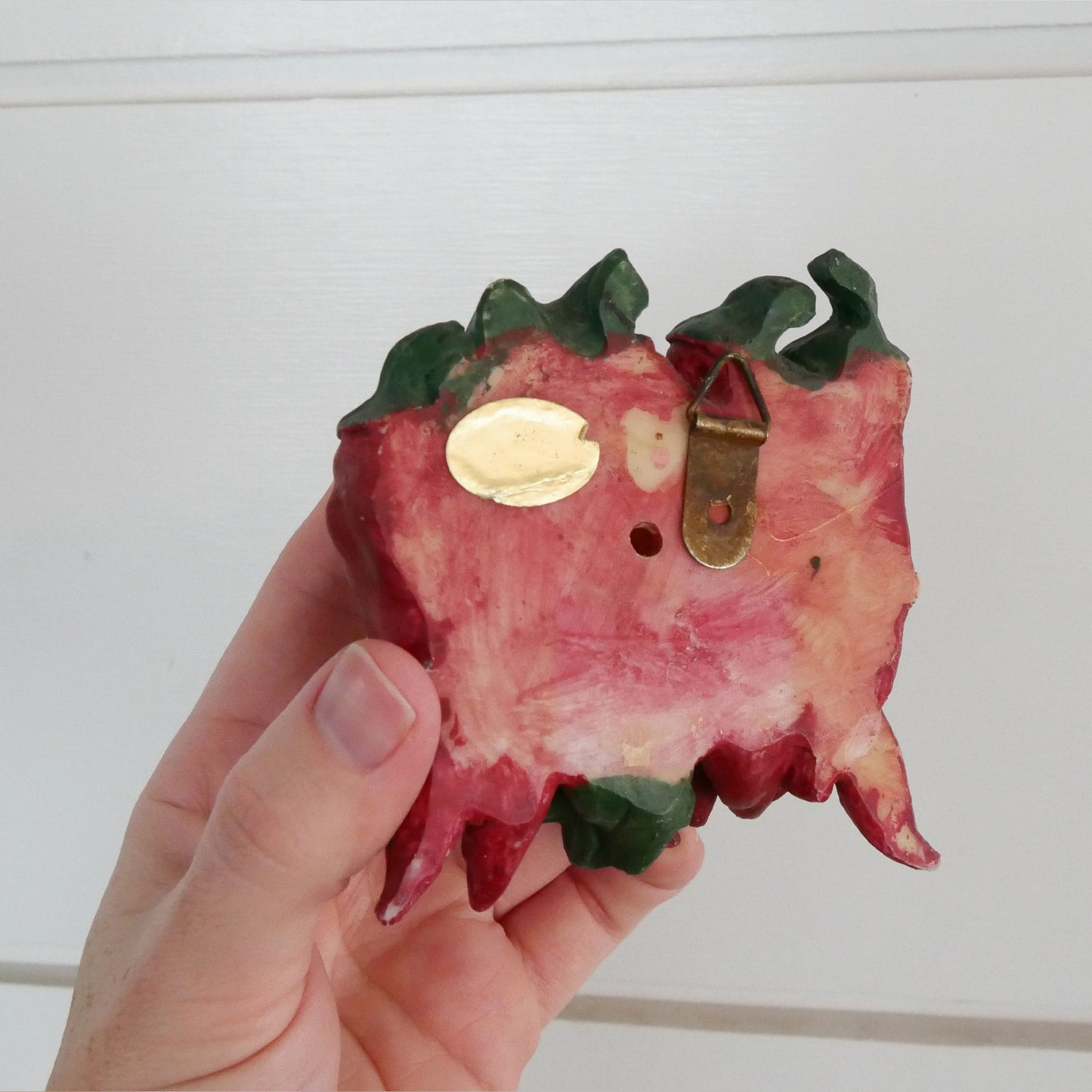 Hand Painted Chalkware Fruit & Vegetable Wall Plaque Collection, Vintage Kitchen Chalkware, Vintage Fruit Chalkware, Vintage Vegetable Chalkware, Vintage Chalkware Plaques, Vintage Fruit Plaques, Vintage Retro Kitchen Fruit Decor, Vintage Kitchen Decor