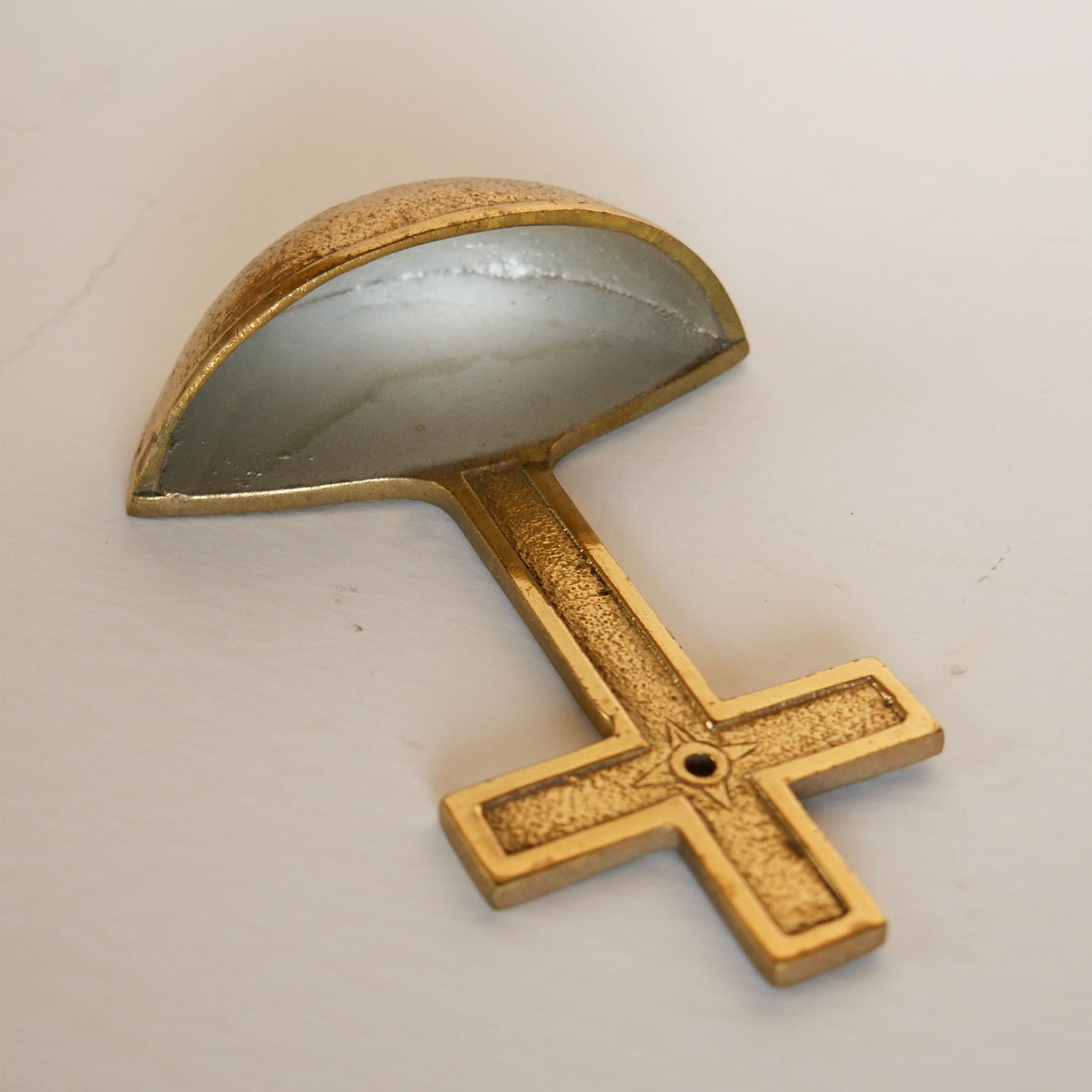 Vintage Wall Mounted Holy Wall Font, Catholic Font, Holy Water Font, Gold Font, Vintage Christian Font, Vintage Gold Holy Water Font, Wall Mounted Font, Vintage Christian Decor