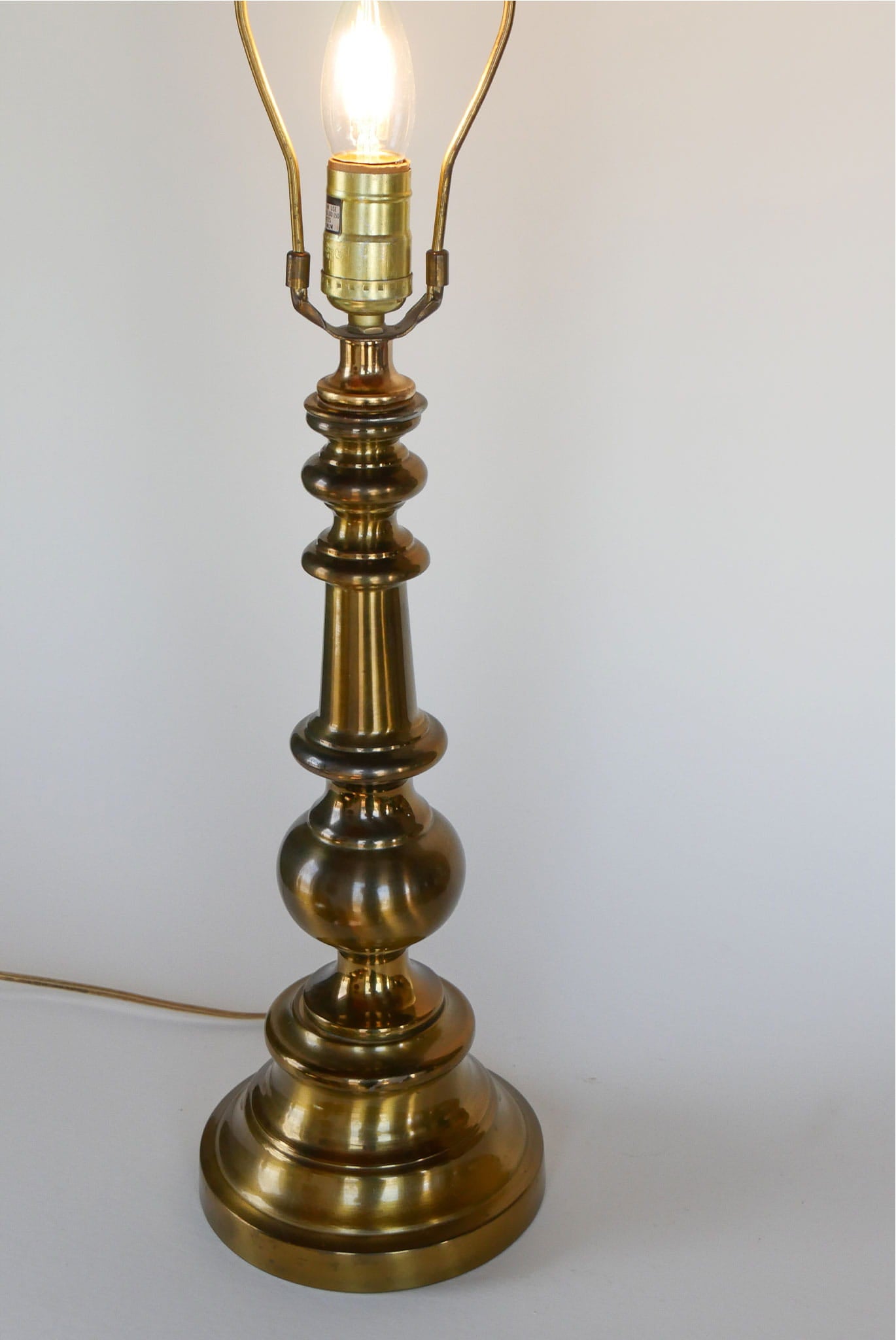 29in Vintage Brass Table Lamp, Vintage Brass Lamp, Vintage Lamp, Vintage Brass Decor, Vintage Home Decor, Vintage Brass Lighting