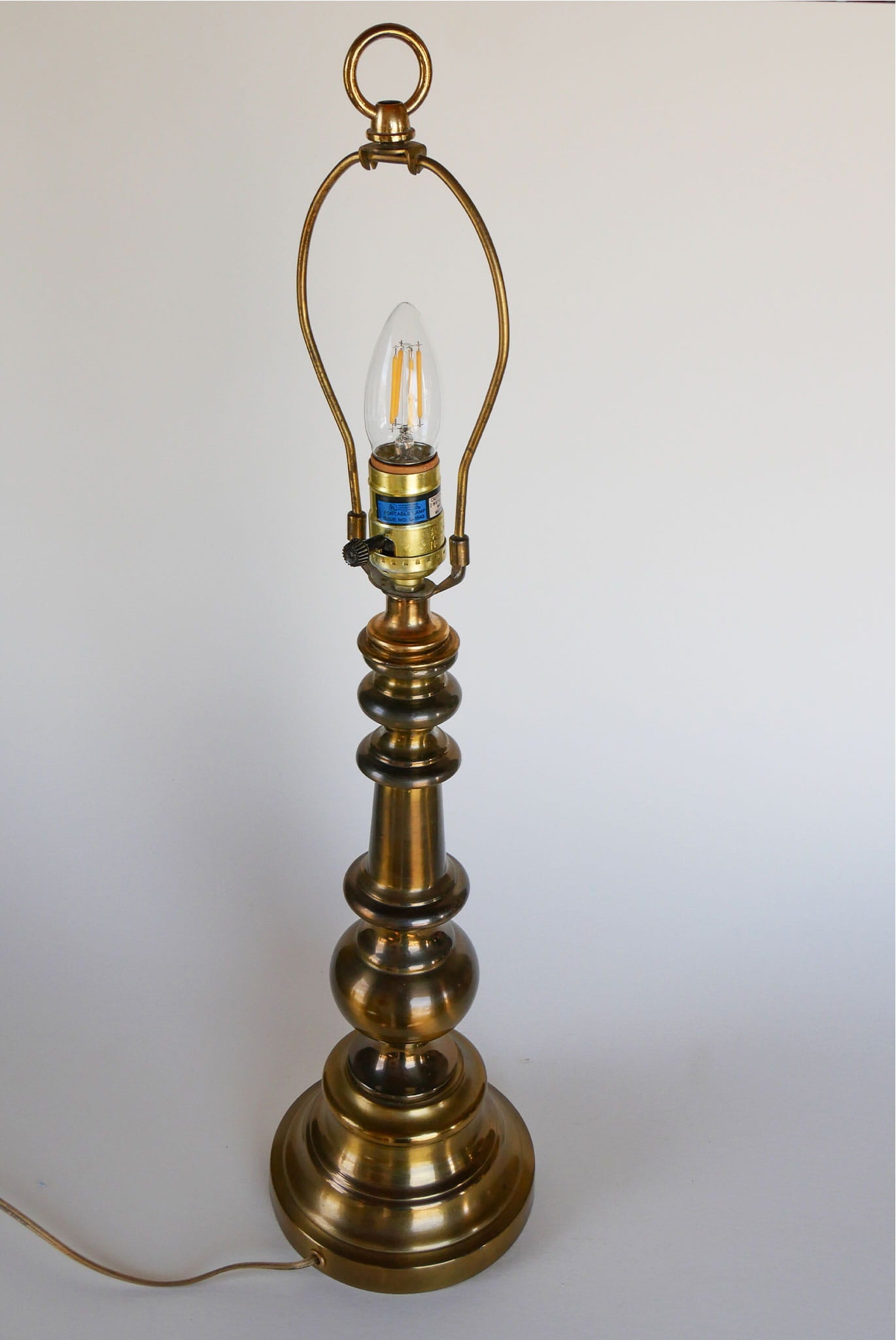 29in Vintage Brass Table Lamp, Vintage Brass Lamp, Vintage Lamp, Vintage Brass Decor, Vintage Home Decor, Vintage Brass Lighting