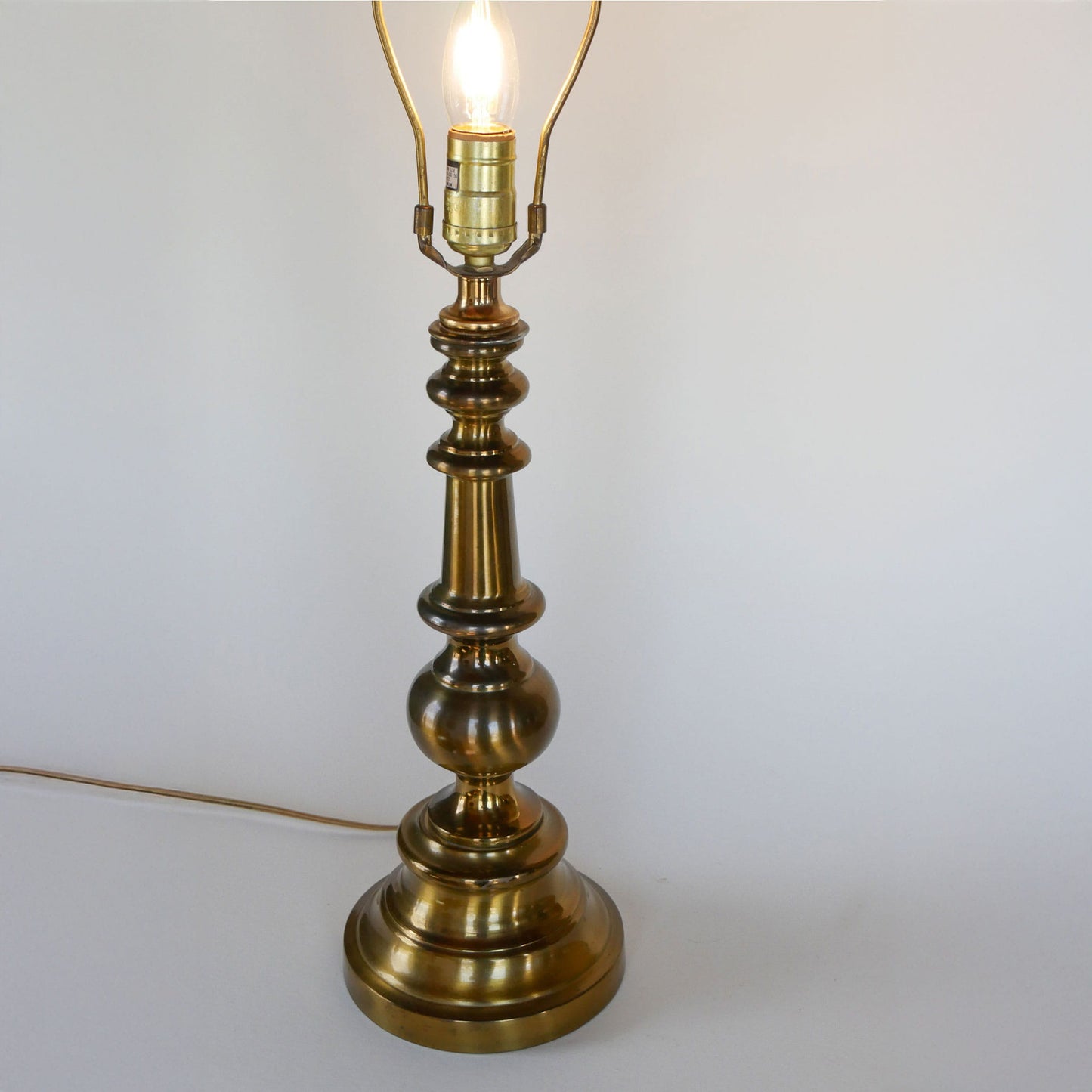 29in Vintage Brass Table Lamp, Vintage Brass Lamp, Vintage Lamp, Vintage Brass Decor, Vintage Home Decor, Vintage Brass Lighting